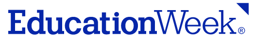 Logo of Education Week with blue and black text
