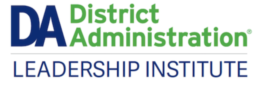 Logo of District Administration Leadership Institute with large blue 'DA', green 'District Administration', and blue 'Leadership Institute' text.