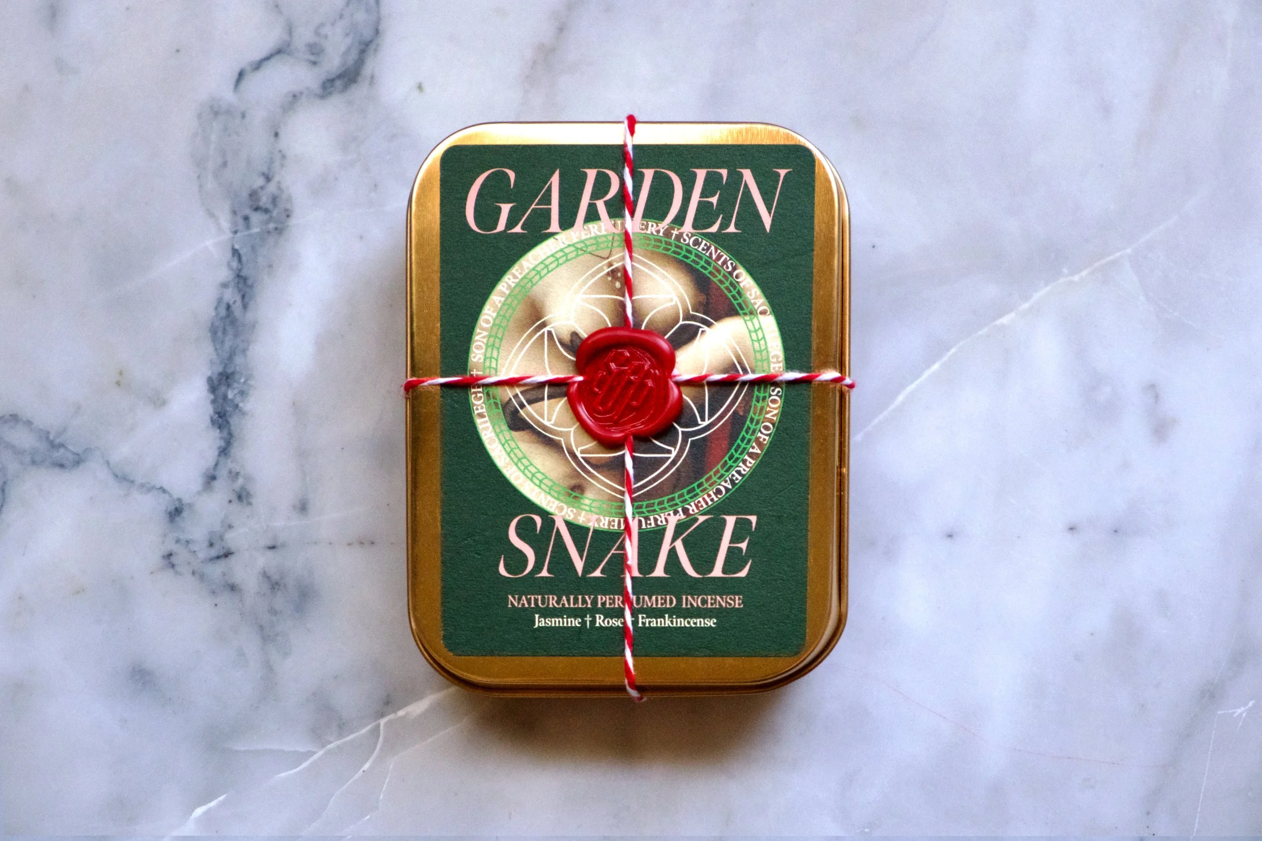 Garden Snake Incense Wafers