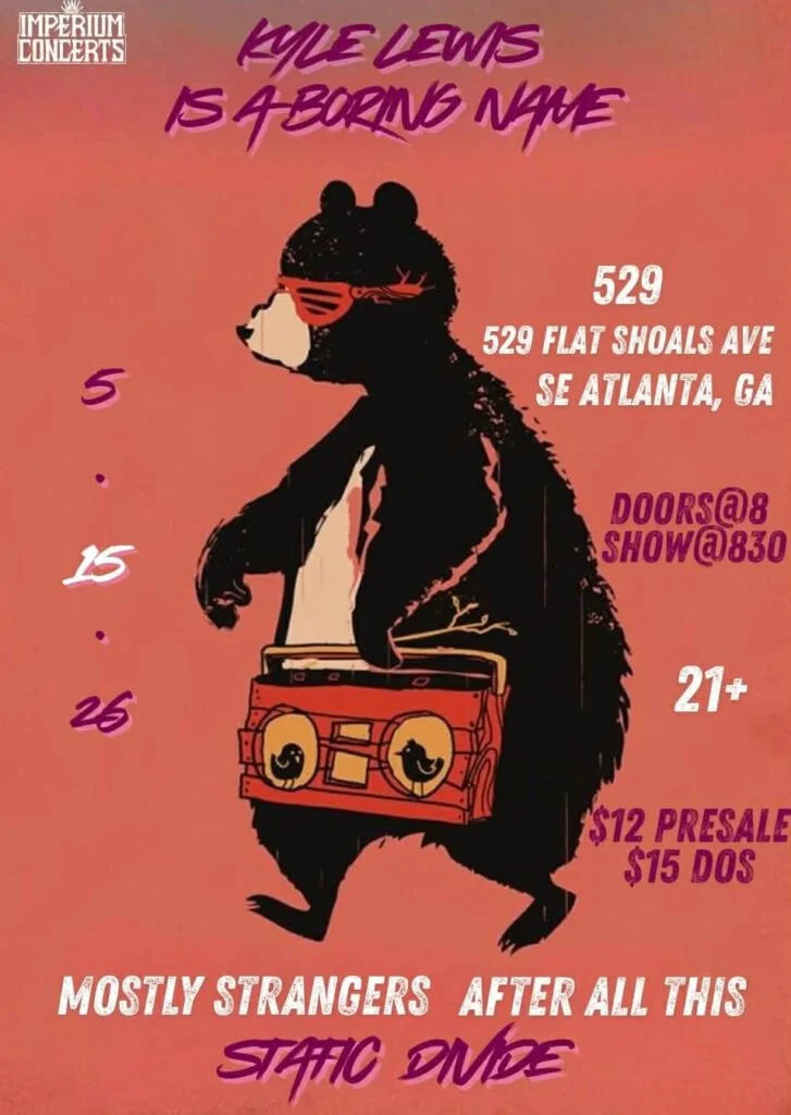 529 EAV - Kyle Lewis is a Boring Name, Mostly Strangers, Static Divide