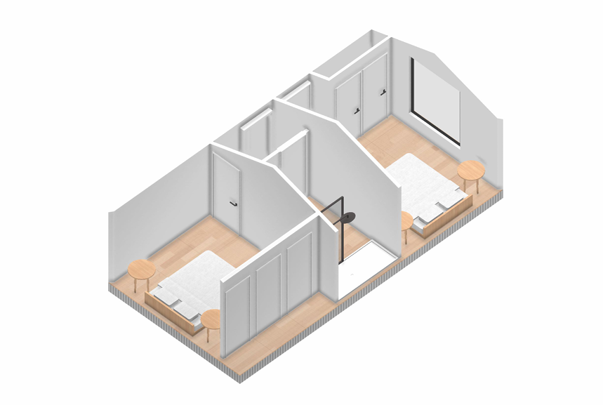 Twin Bedroom & Ensuite (add on)