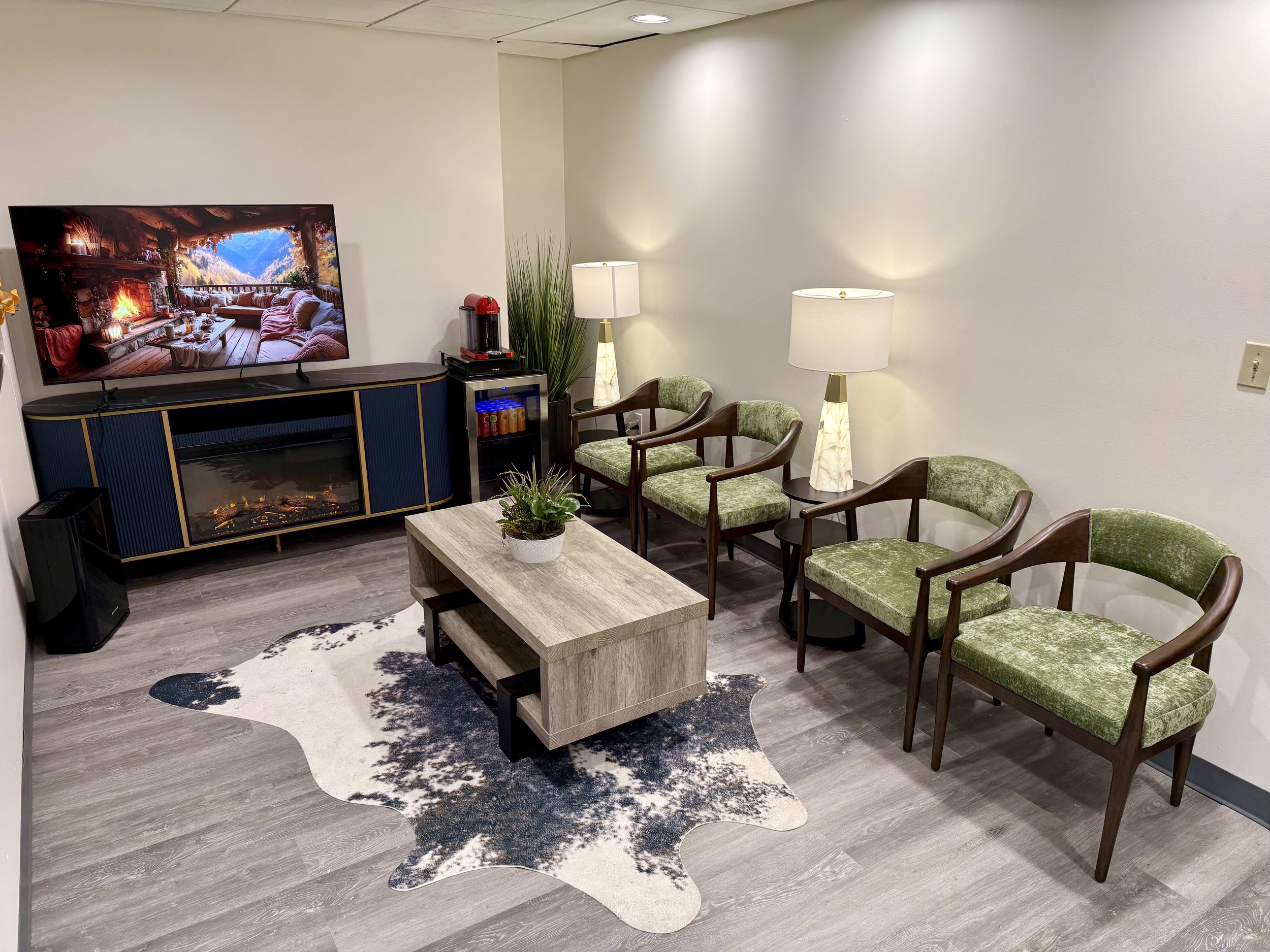 Dental Designs Boston waiting room