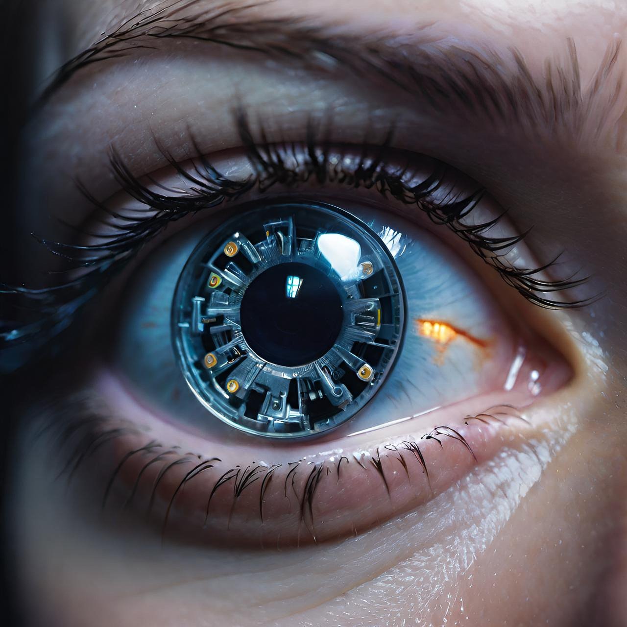 i could close it. So I watched