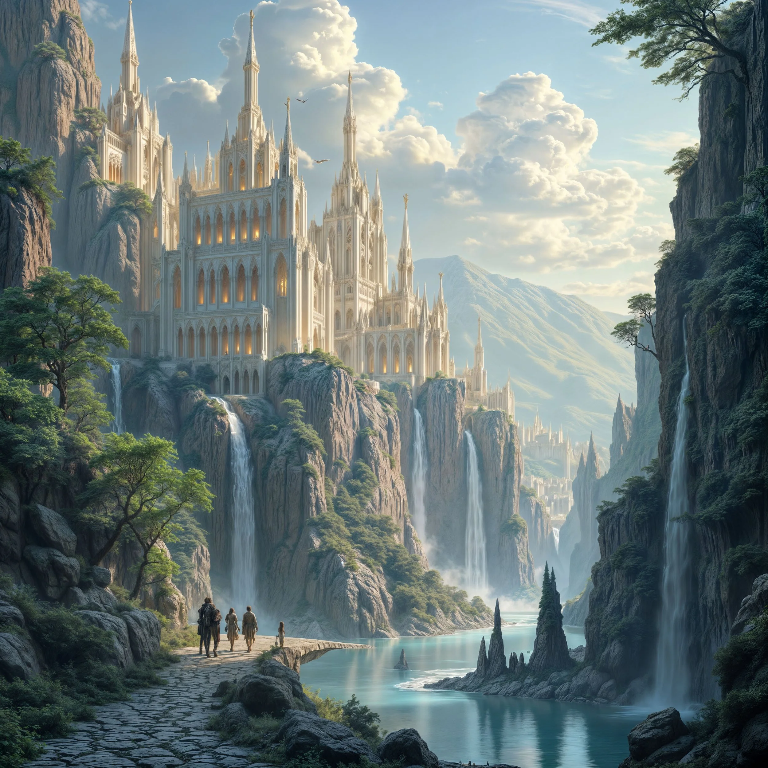 The Verdant Spires — mist-veiled castle of the Eastern Verge”