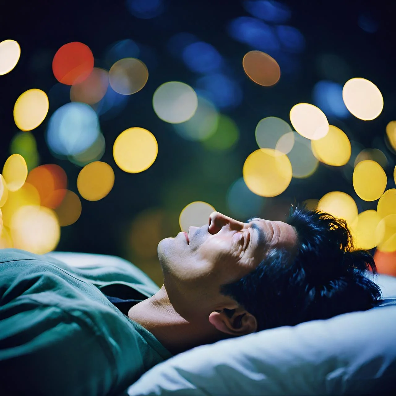 The body lay still. the mind did not 