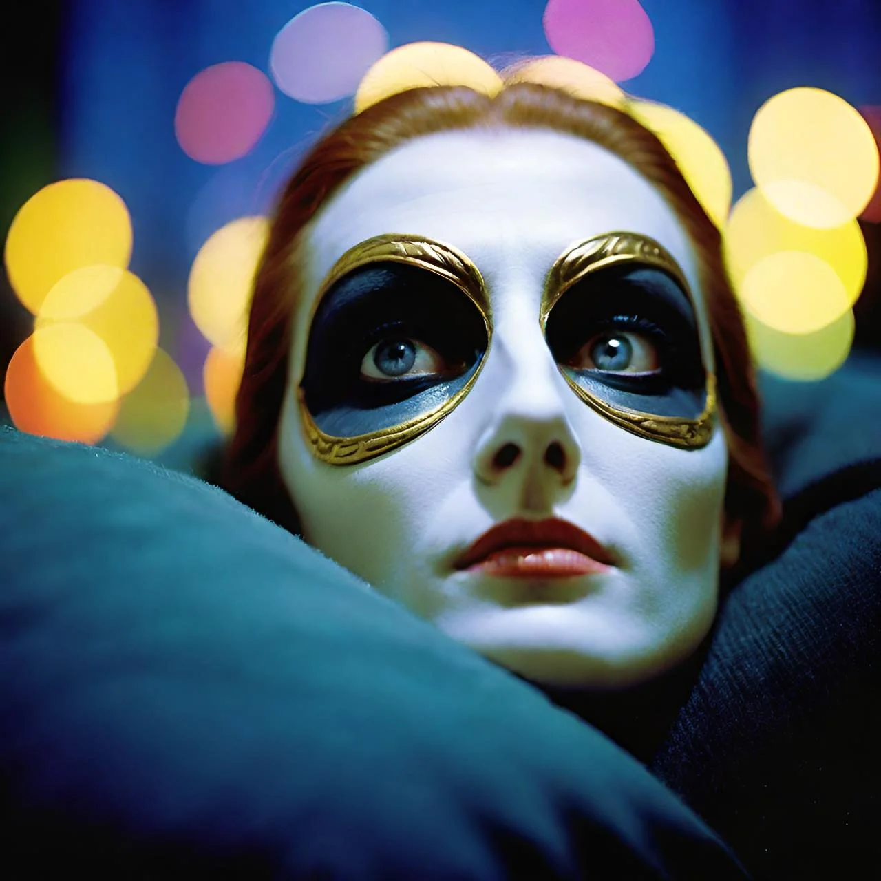 the eyes would not close. They were waiting for something