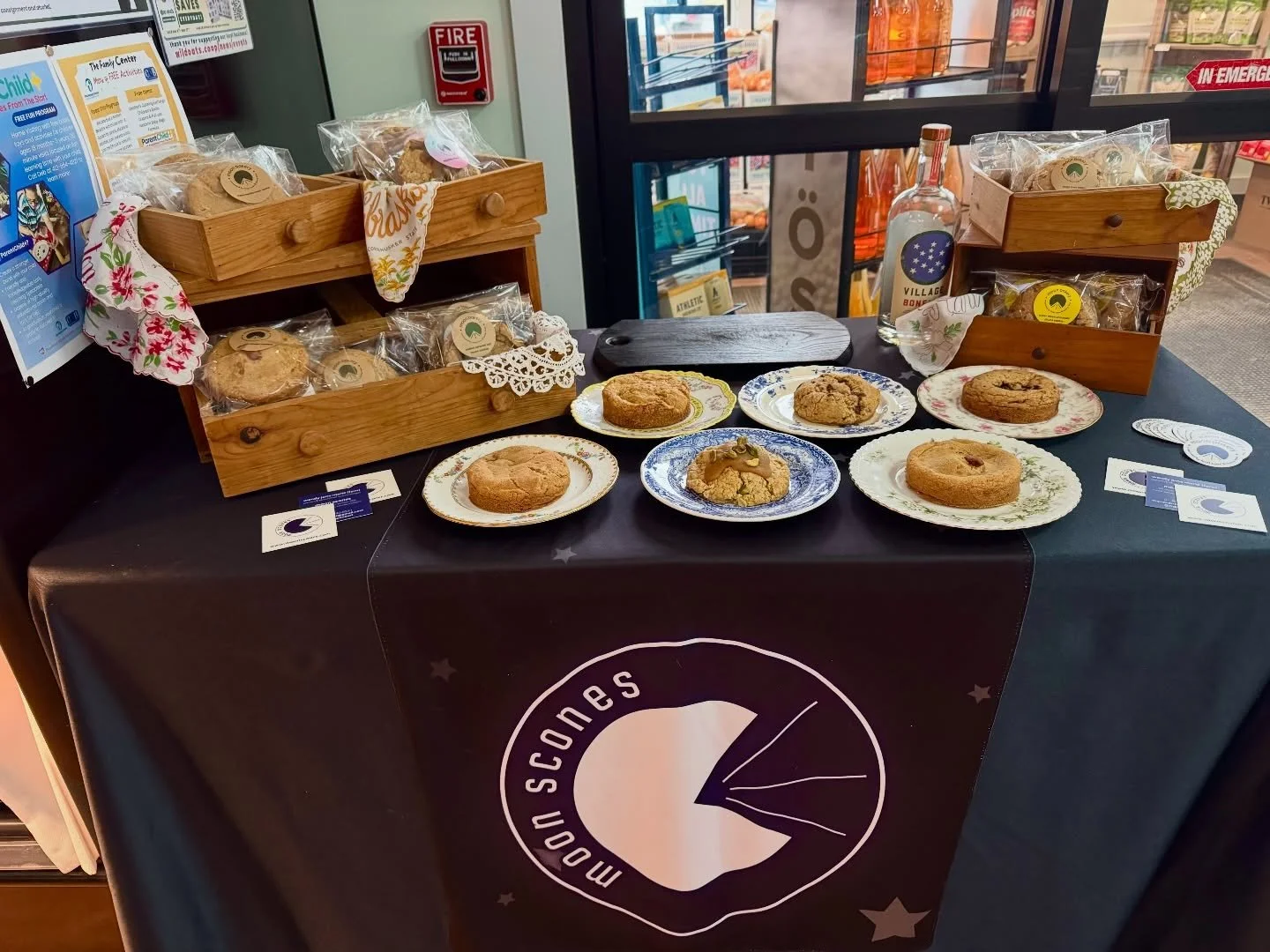 Visit @moonsconesvt at the @wildoatsmarket for their member days! Friday, March 20th from 3-7pm Cone for the moon cookie Samples &hellip;. 6 flavors!! @destinationwilliamstown @williamstownmafarmersmarket @williamscollege