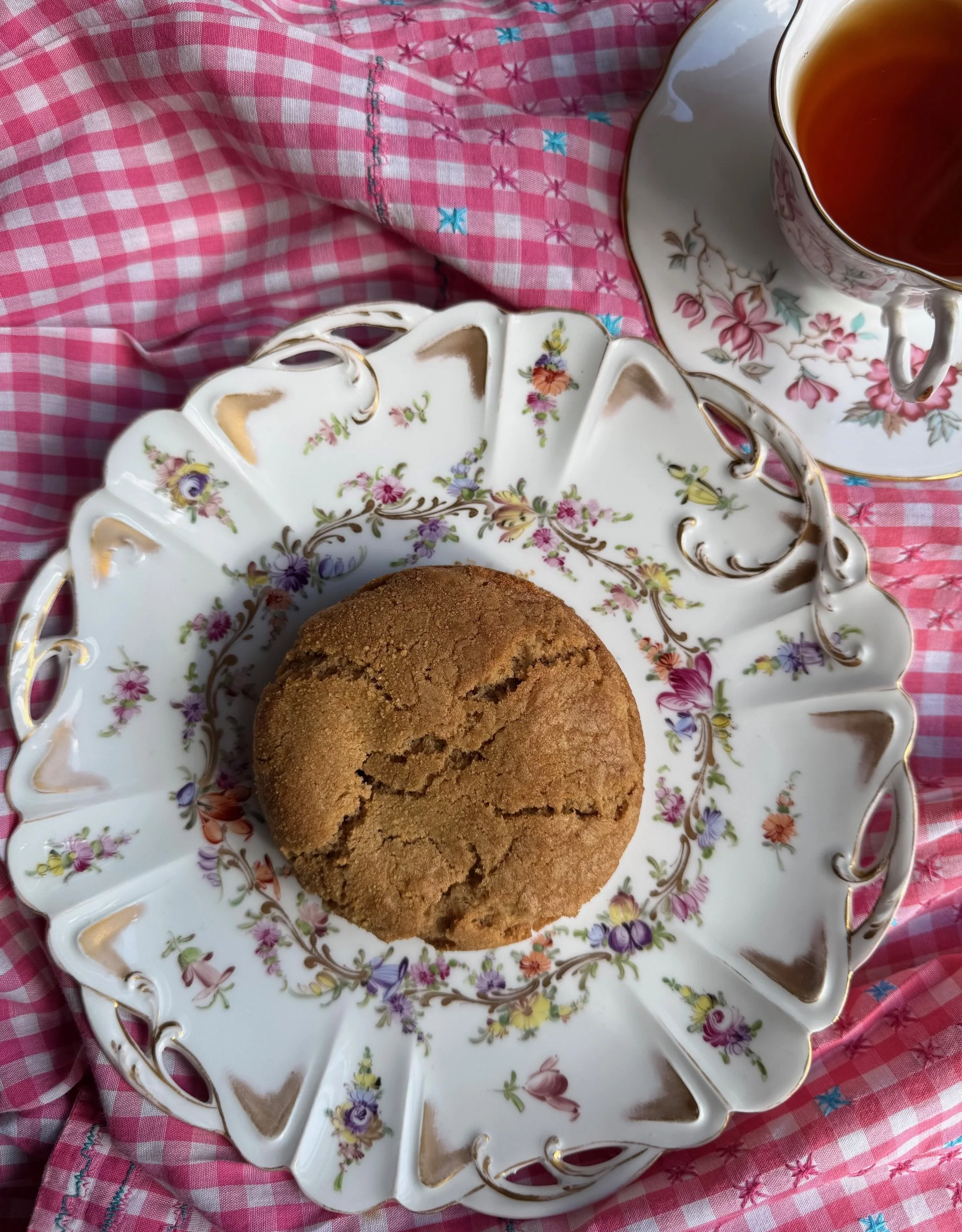 maple doodle moon cookie