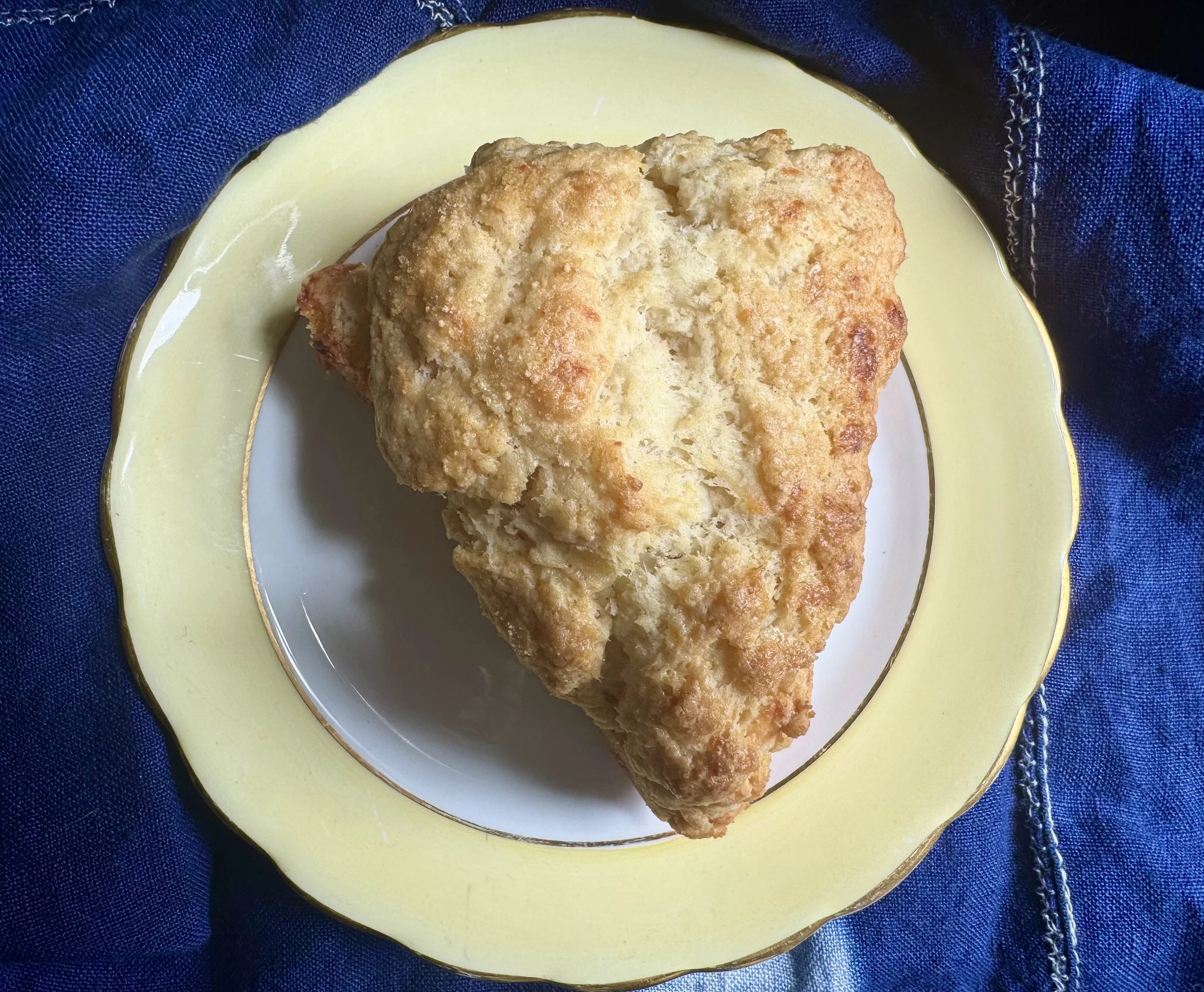 Jane's Hampshire cheese moon scone