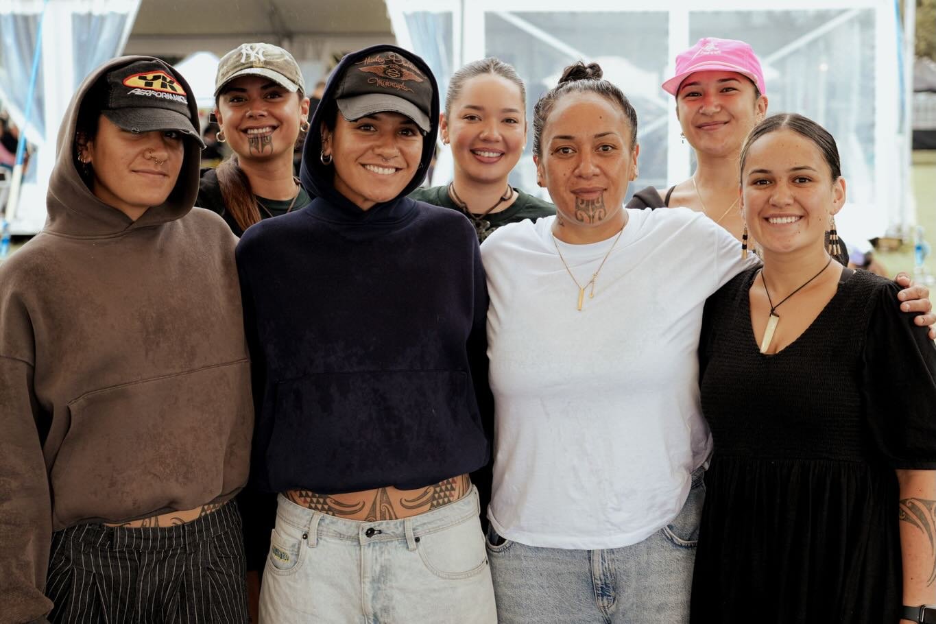 Our Wāhine representing the manu at The Waitangi Forum

📍Waitangi Forum 2026
🖤 Ngā Manu a Toi
📸 @tearohapawa 

#NgāManuAToi #TāMoko #WaitangiForum #WahineToa #ToiMāori