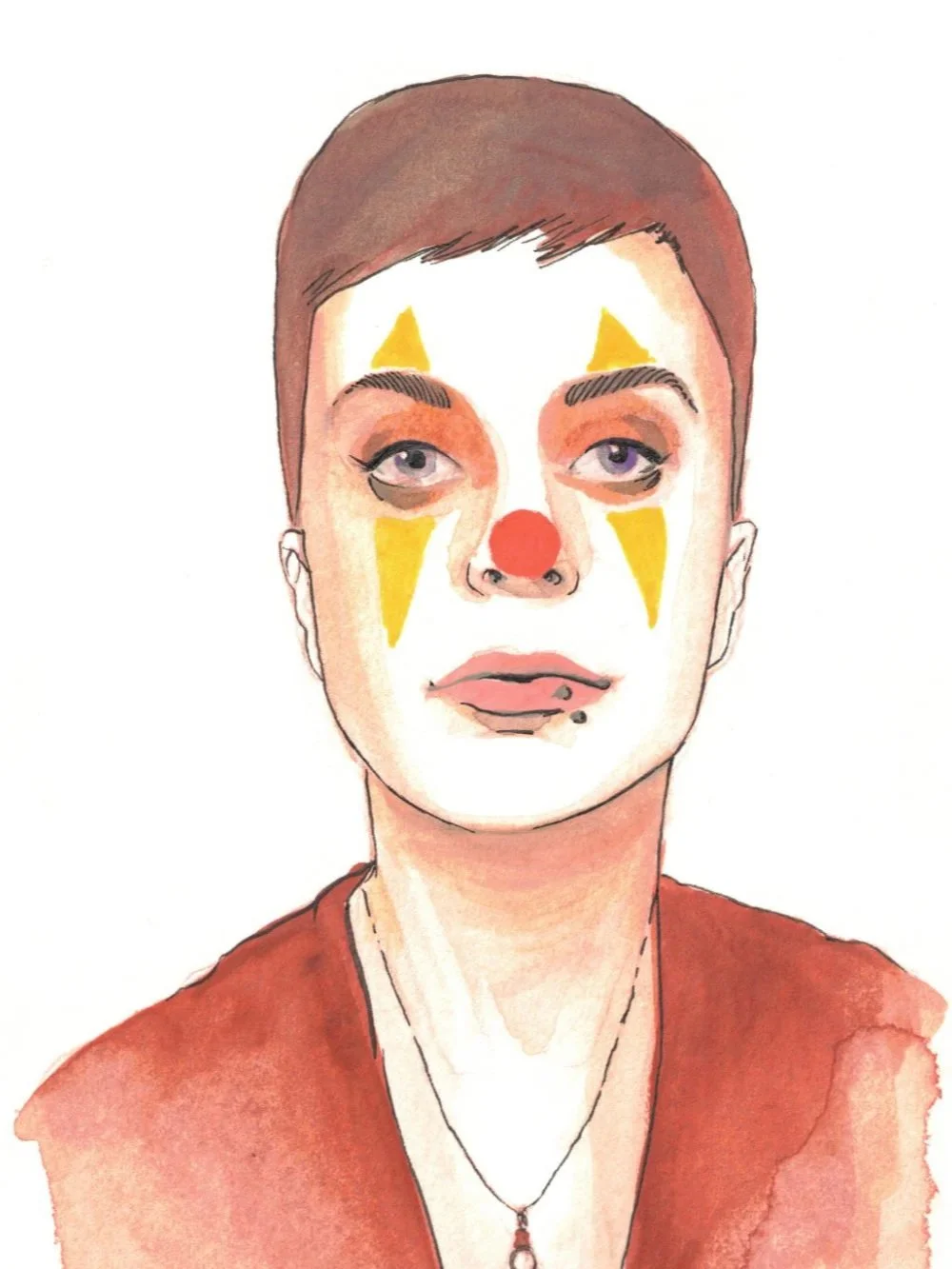 2019, Watercolor and Pen