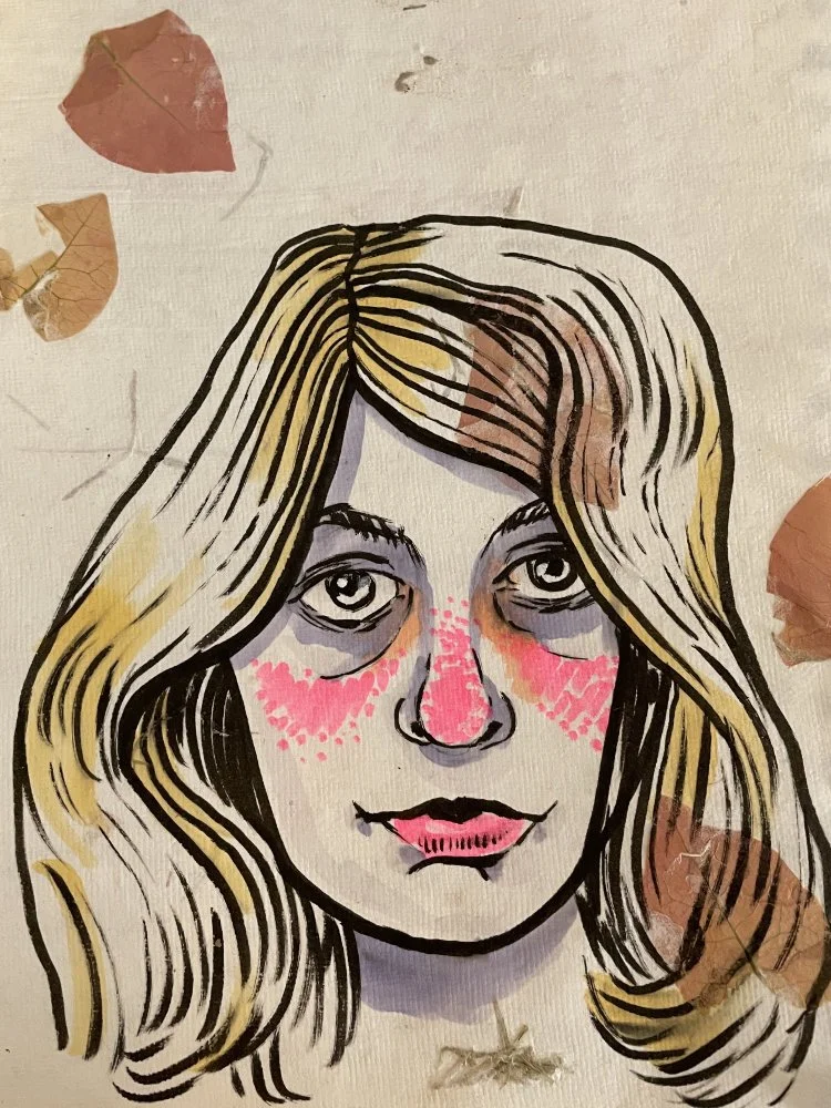 2021, Sharpie and Hi-liter