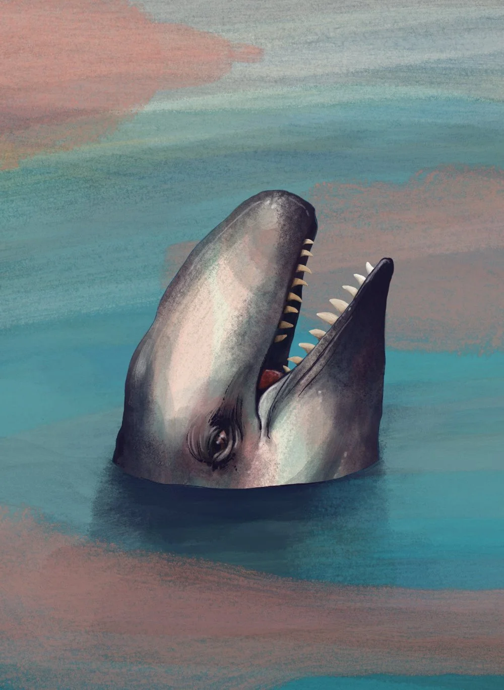 Laughing Whale, 2021, Digital Art