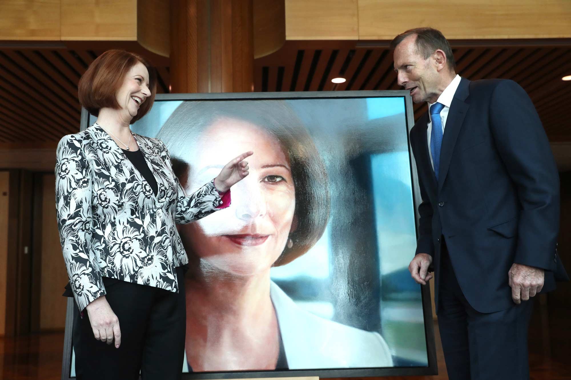 Not Now Not Ever-Former prime ministers Julia Gillard and Tony Abbott