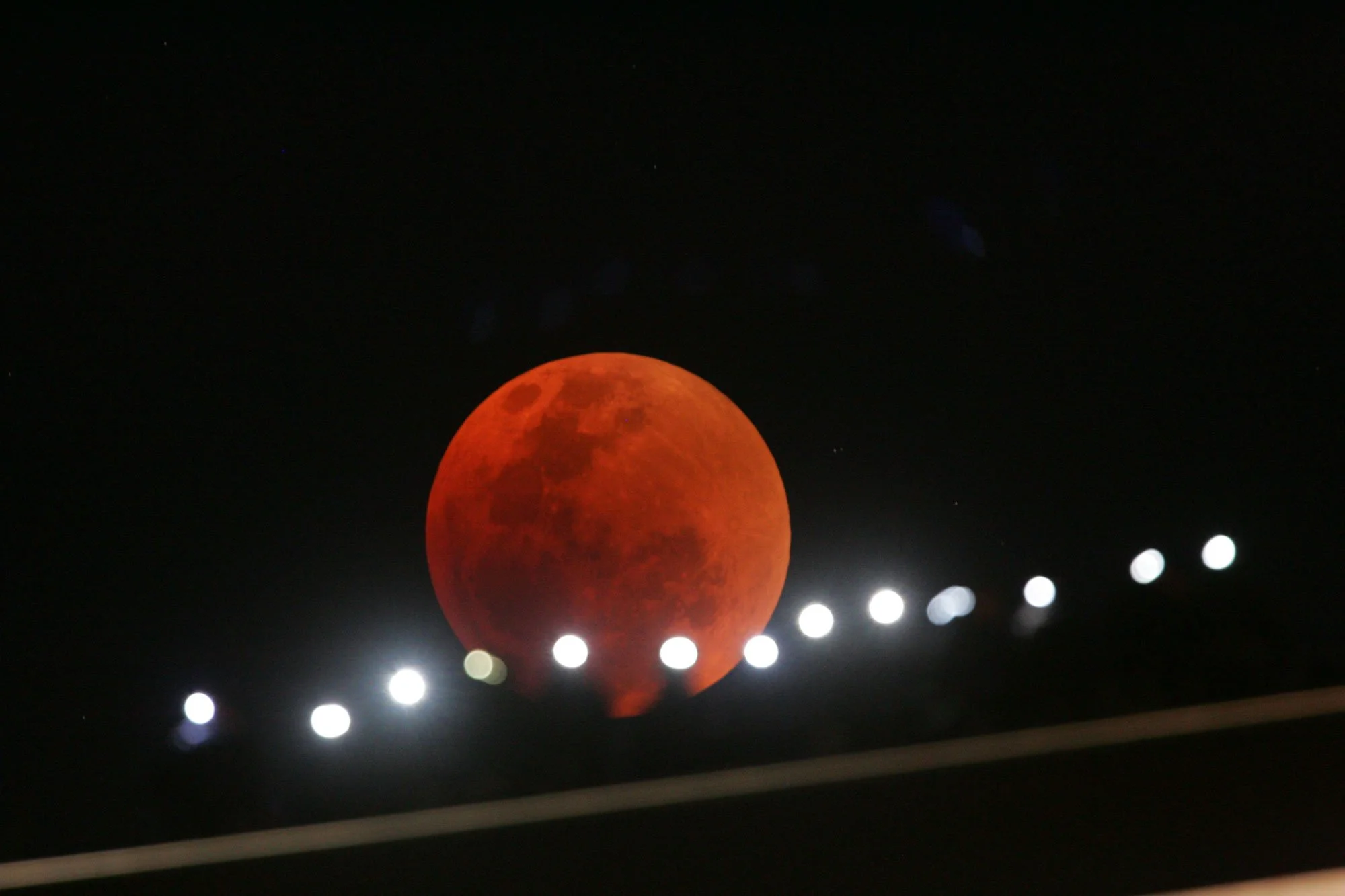 Total lunar eclipse