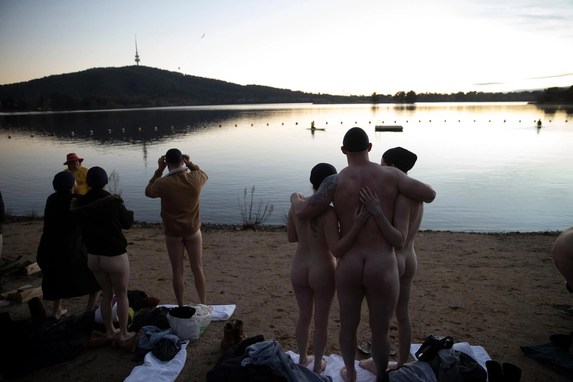 5th annual Winter Solstice nude charity swim
