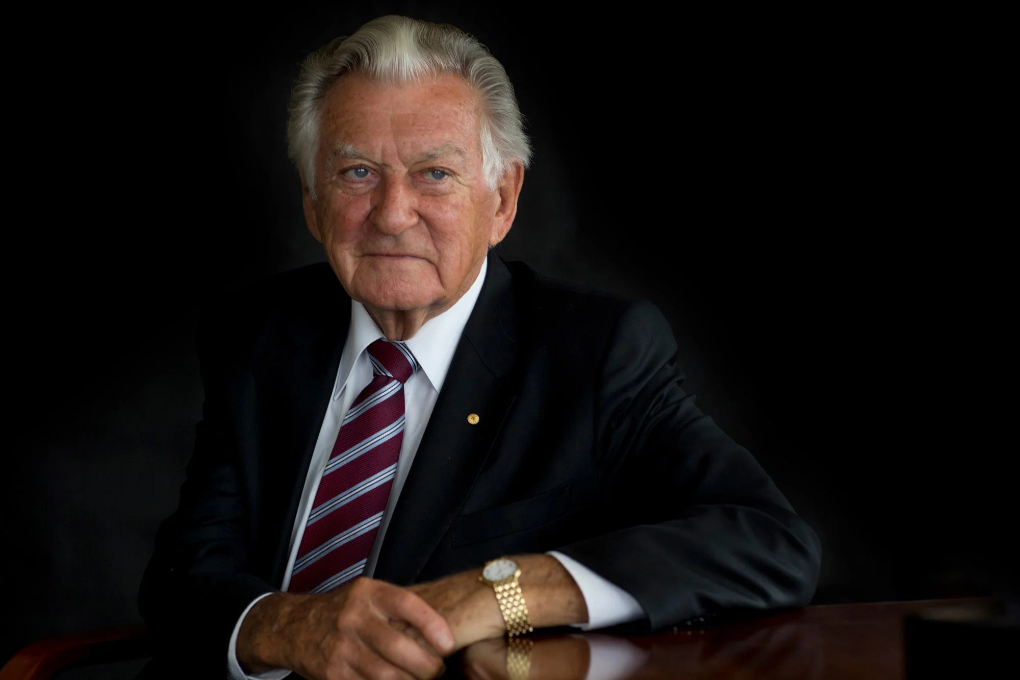 Former Prime Minister Bob Hawke