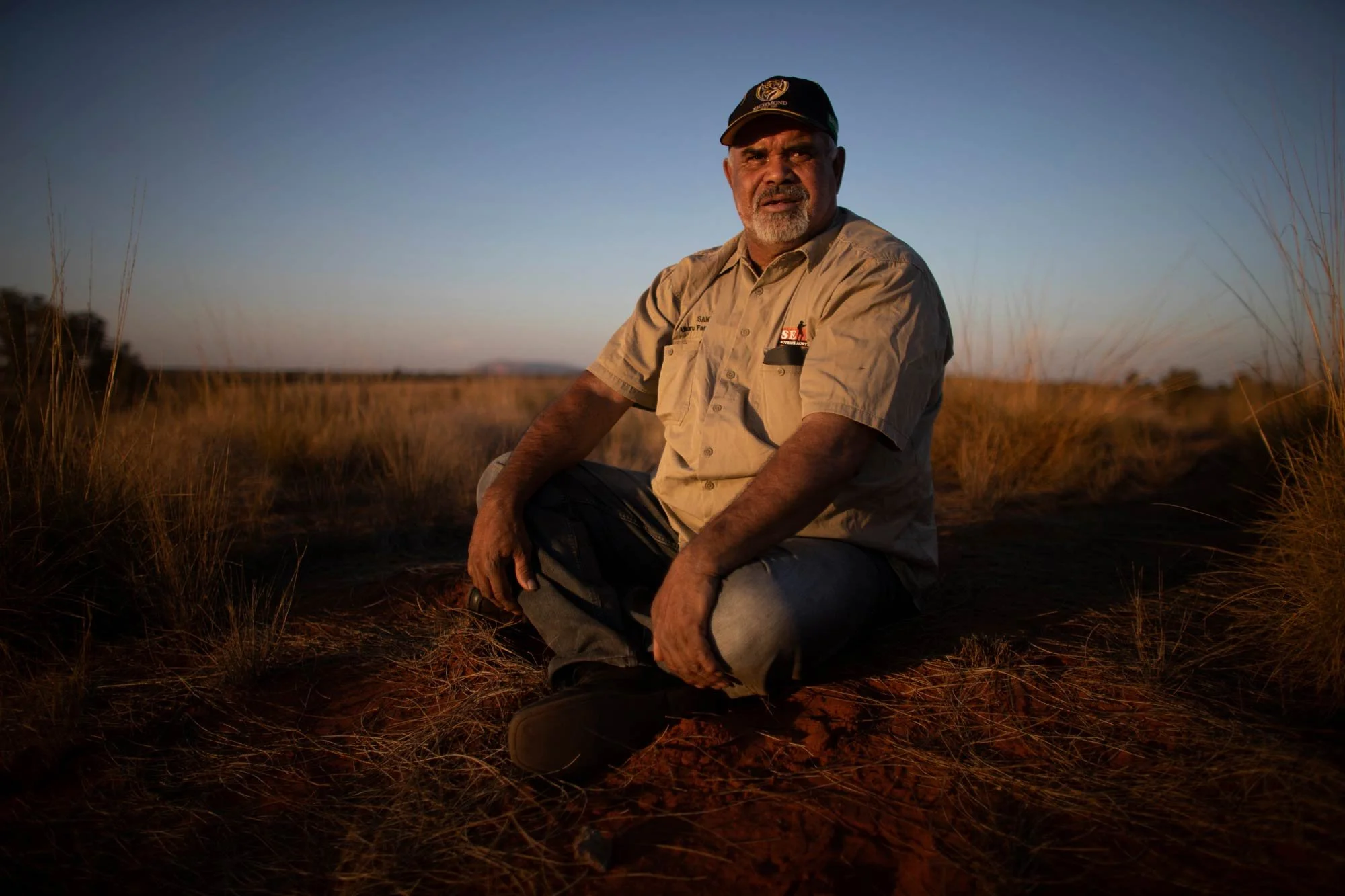 Uluru traditional owner Sammy Wilson