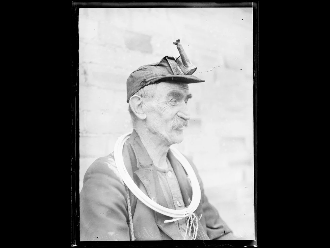 Fairfax Corporation, Collier wearing a hat lamp at Lithgow Vale Colliery, New South Wales, 21 December 1932, nla.gov.au/nla.obj-157886388