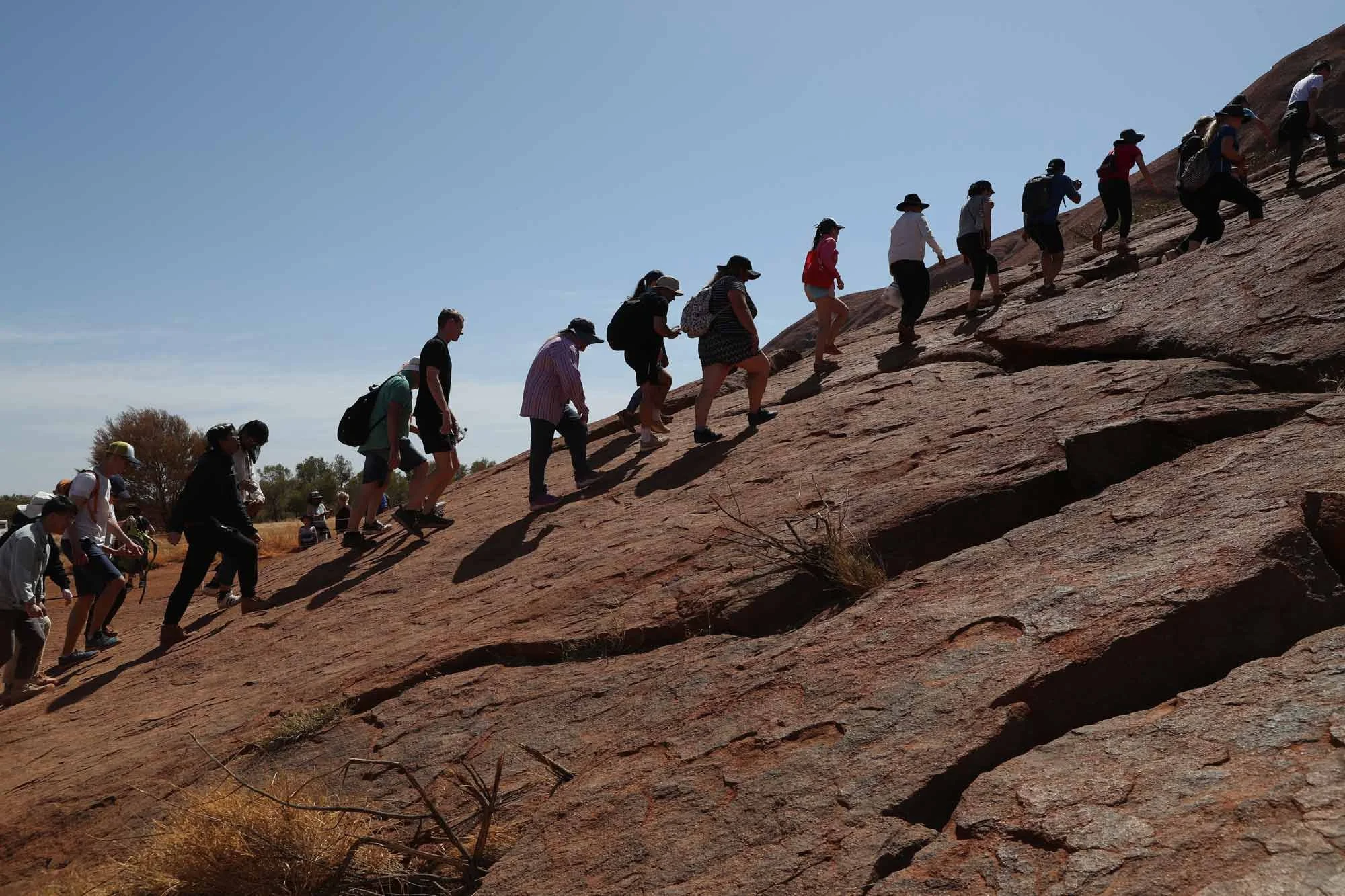 Final day of climbing at Uluru