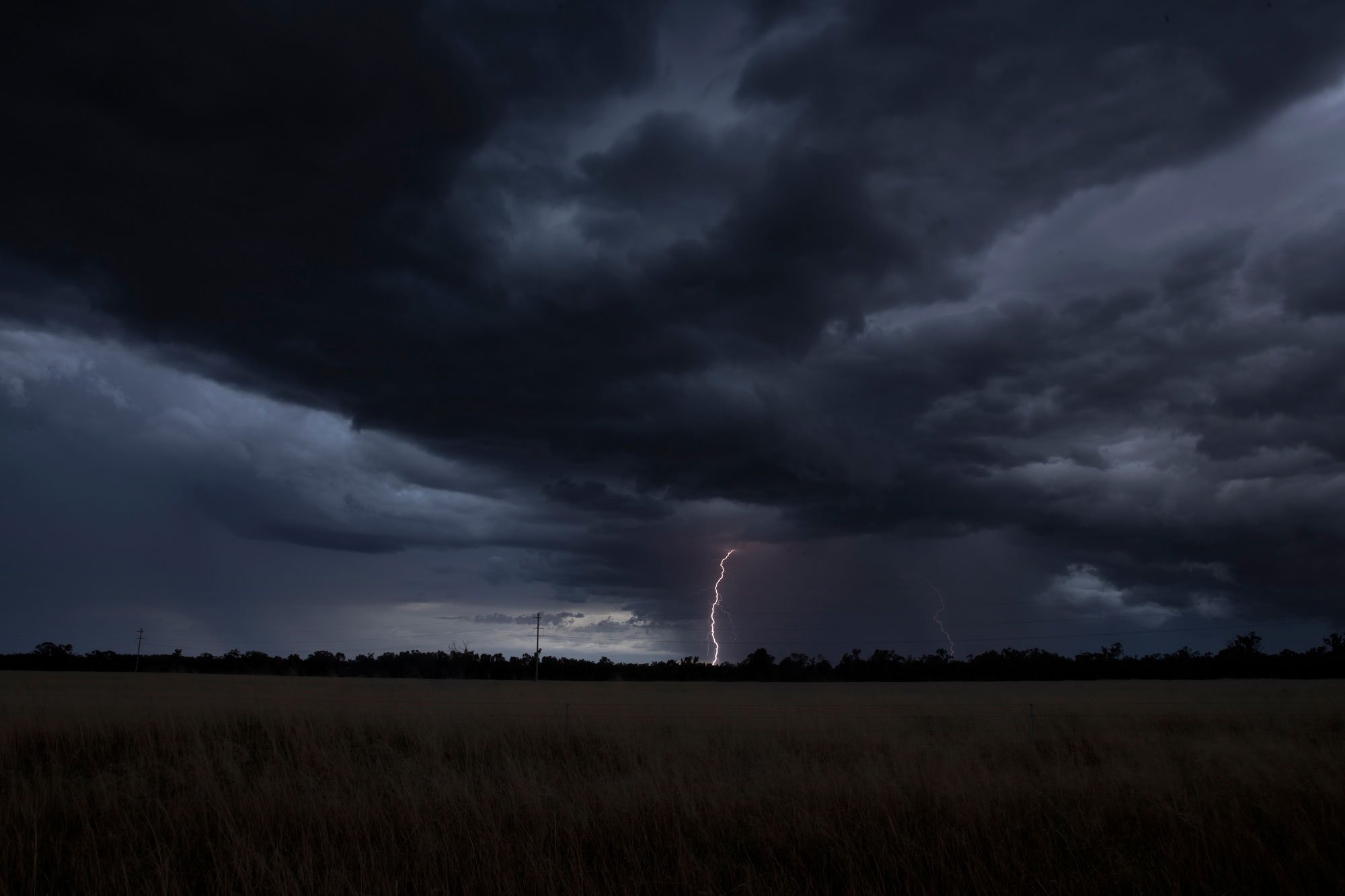 Storm on the Hay Plains