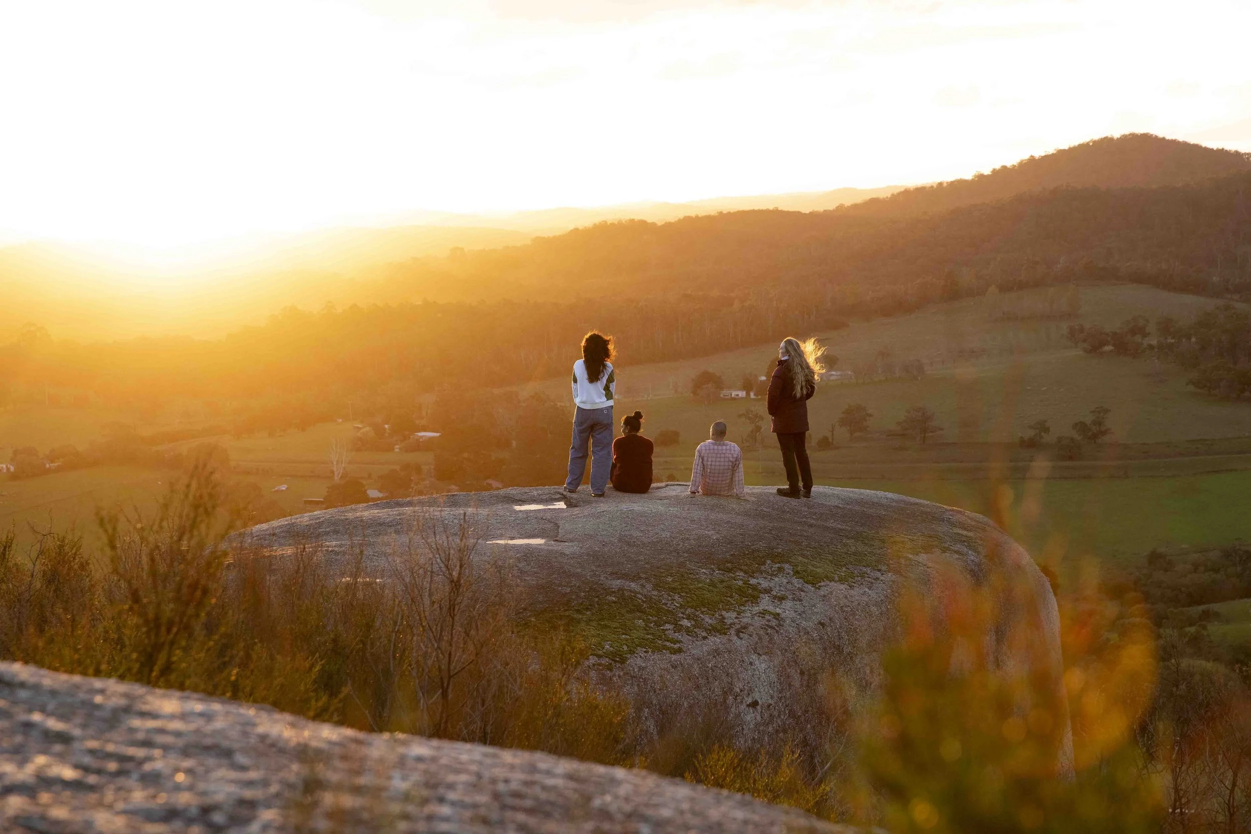 Sunset at Mt Cannibal