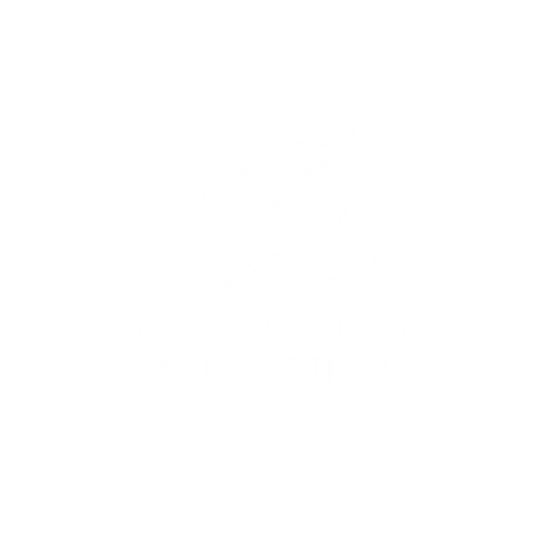 University of Melbourne Logo in a white circle