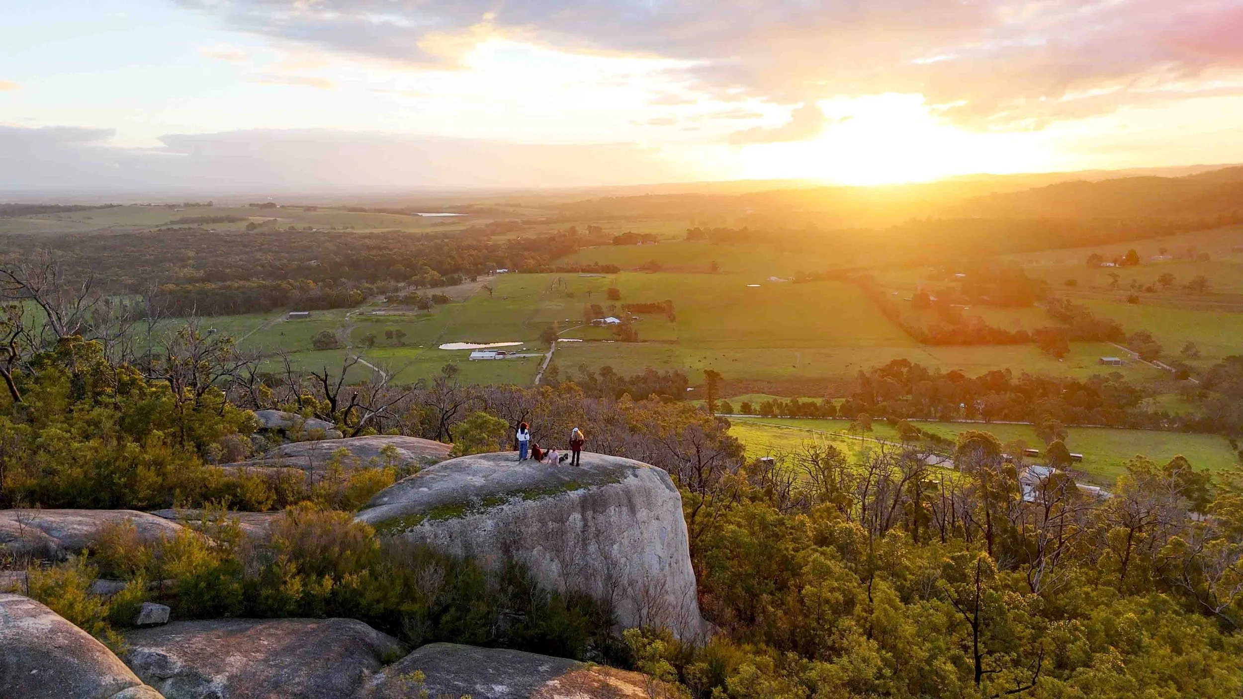Sunset at Mt Cannibal.