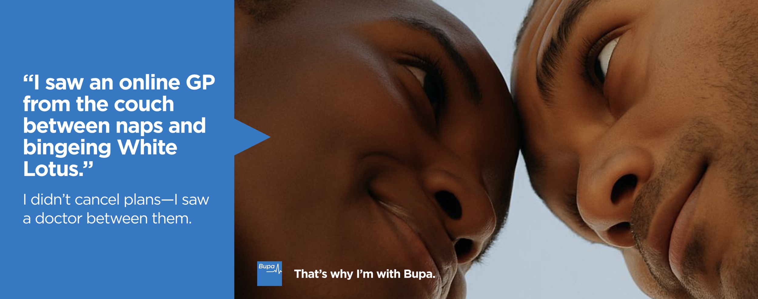 Copywriting sample about online doctor services for Bupa Health Insurance
