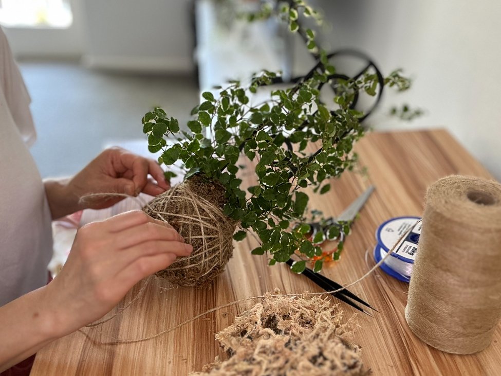 The 'Love Grows' Kokedama Workshop