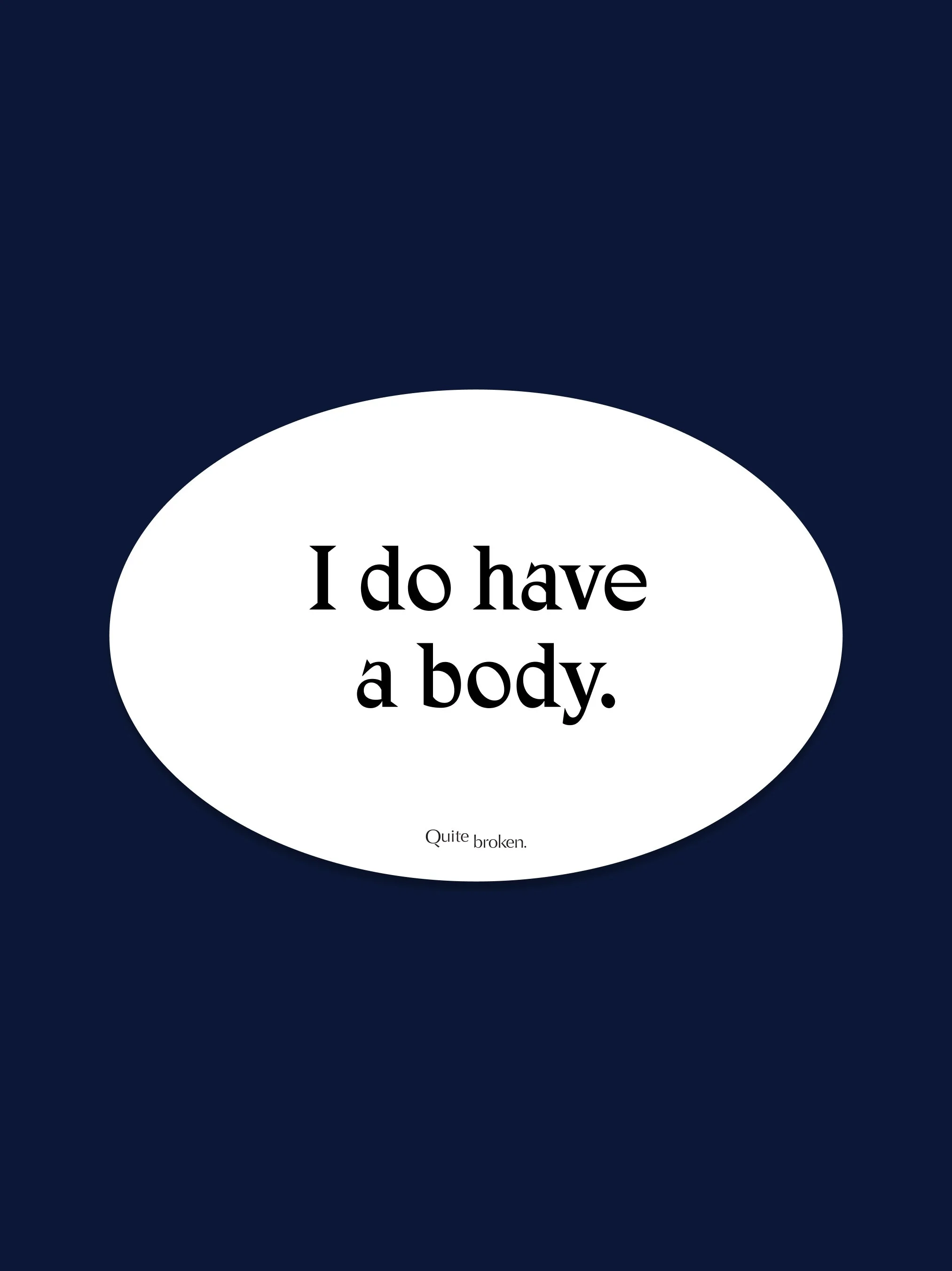 i do have a body sticker