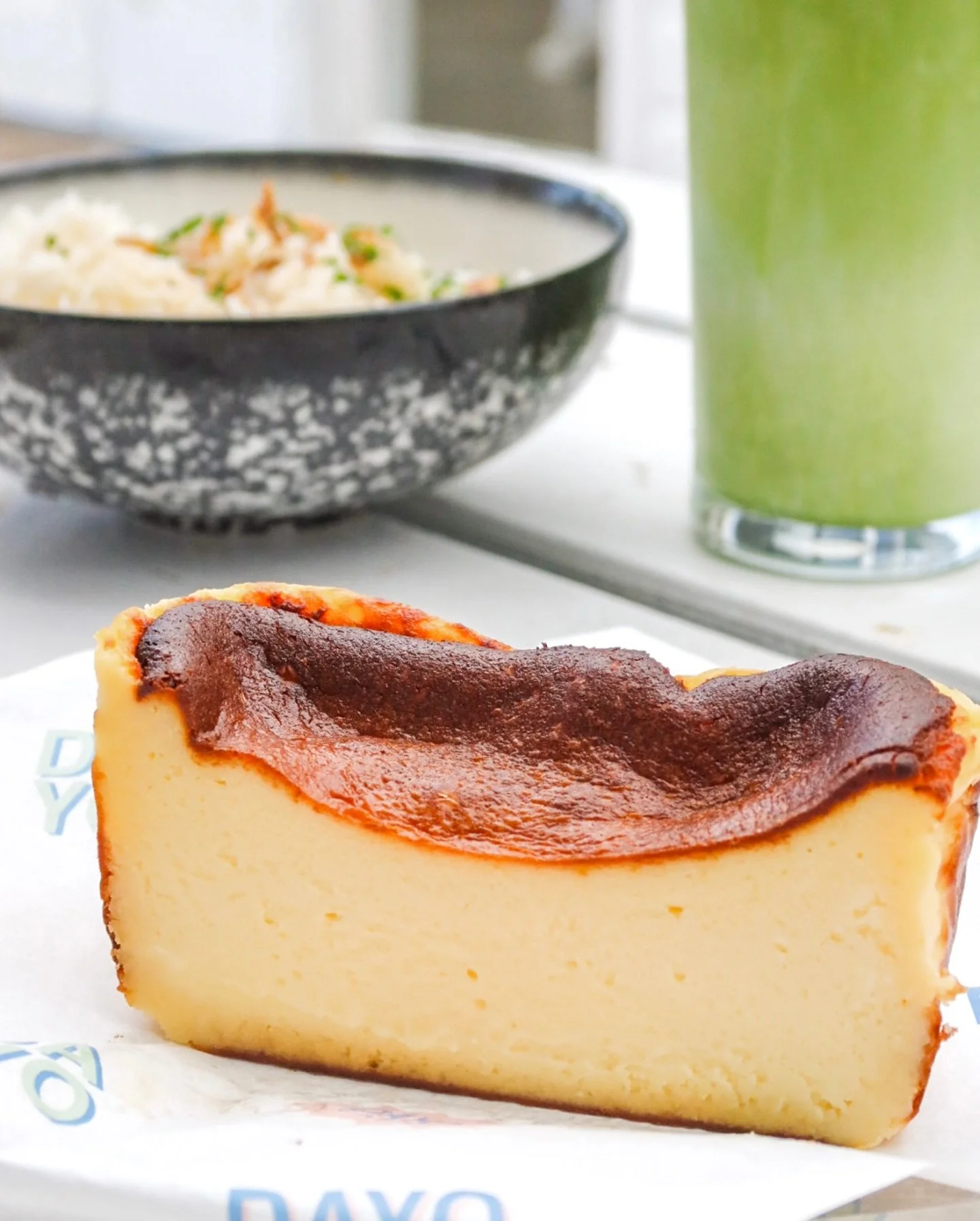 The cheesecake everyone&rsquo;s talking about 🔥 Dayo Burnt Basque Cheesecake in Plain or Ube, now available as full cakes! 🍰✨

Open for New Year orders + anytime with 2 days&rsquo; notice 🩵
Message us for orders! 📩

#dayocafe #cheesecake #burntba