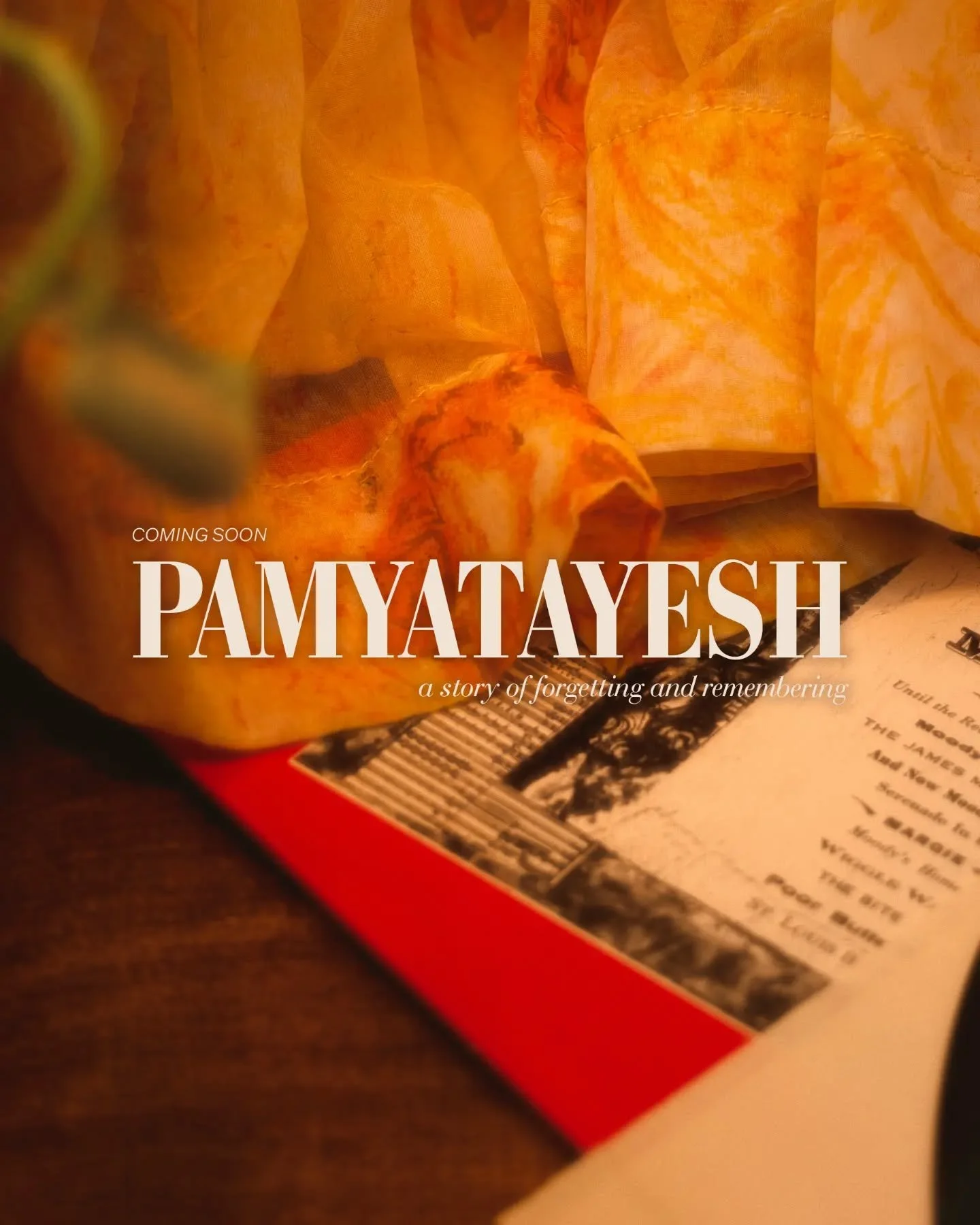 In case you missed it: Pamyatayesh has it's workshop premiere on Friday November 8 at 6:30pm @cineworksvan! 

👀 Link in bio to reserve your free seat.

A big thank you to @shevchenkofoundation and @bcartscouncil for supporting the creation of this p