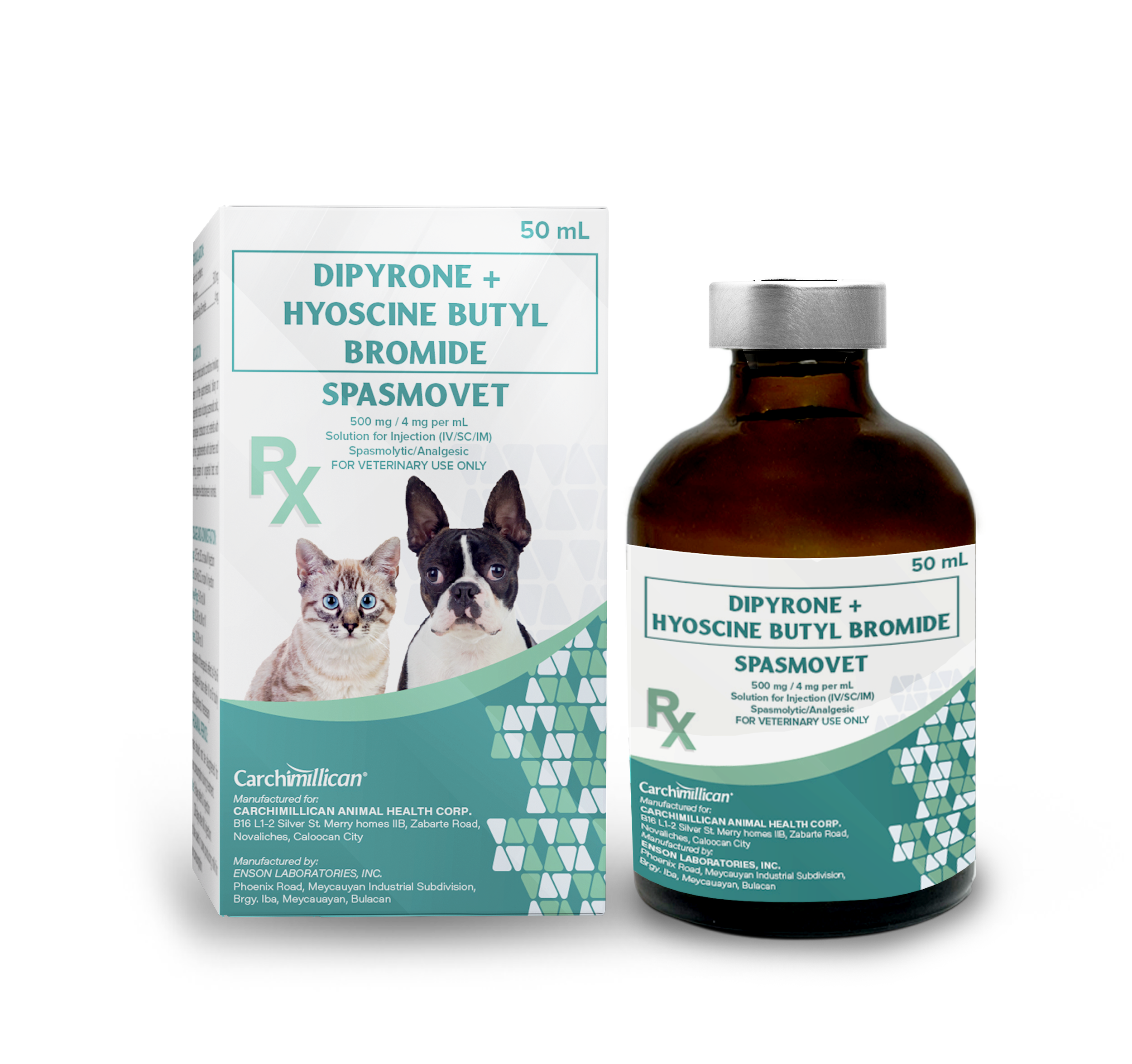 Spasmovet Injection_Bottle and Box Mockup.png