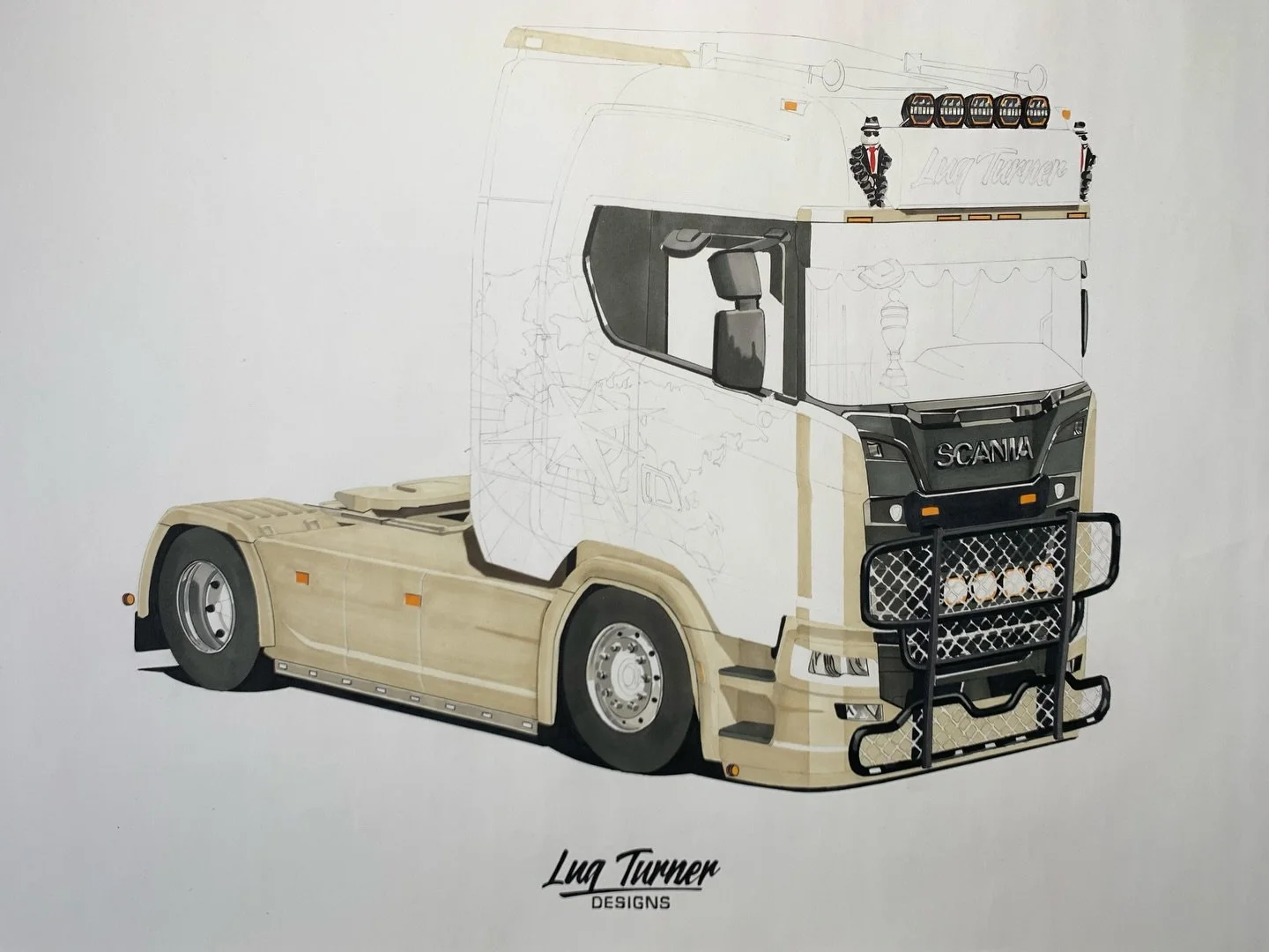 Progress on the new Luq Turner International Express 🌐

I started Luq Turner Designs to pursue my dream after three years of repeated rejections from local workshops to do a Heavy Automotive Engineering apprenticeship in New Zealand. Follow to see w