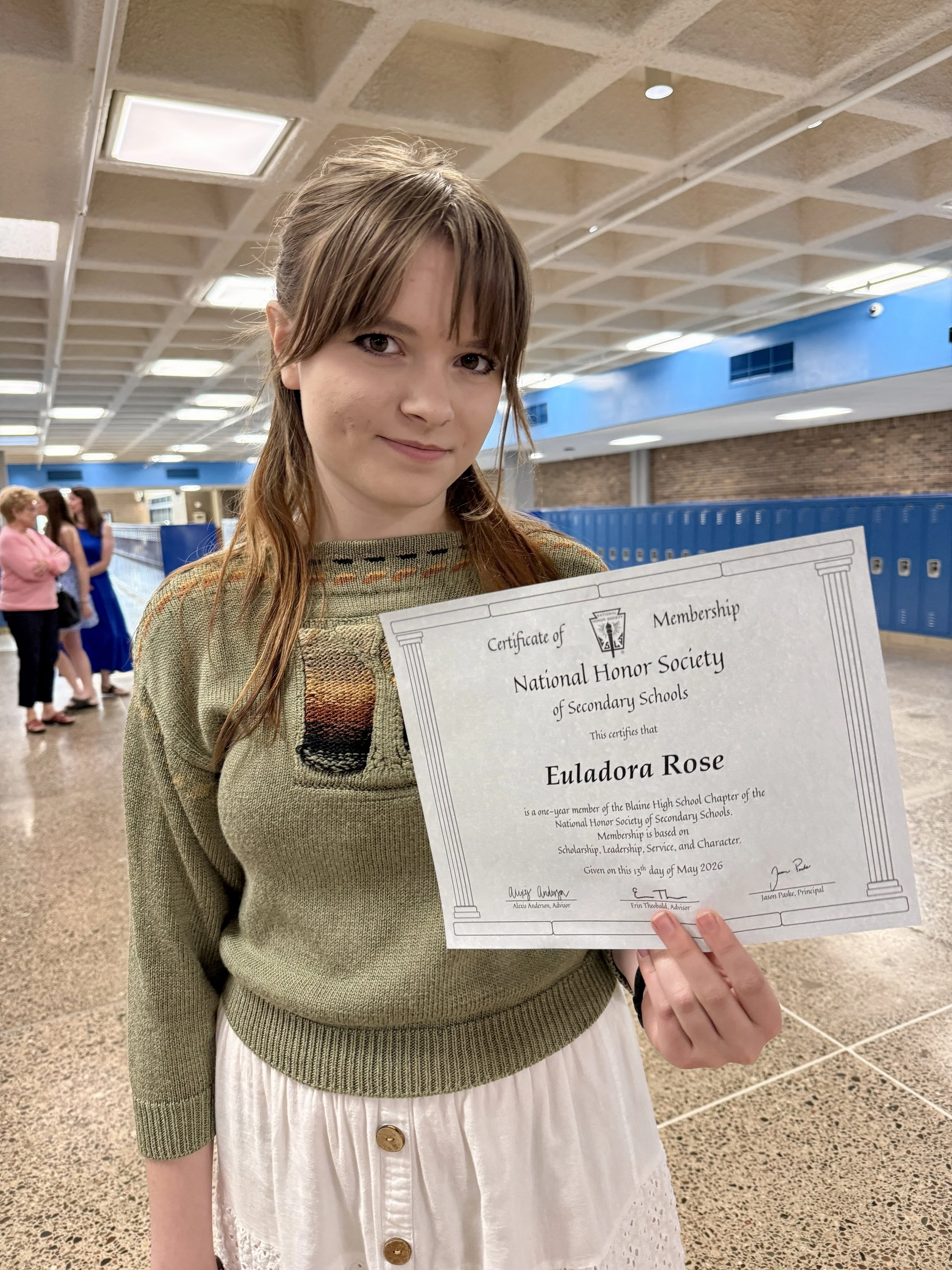 National Honors Society Induction