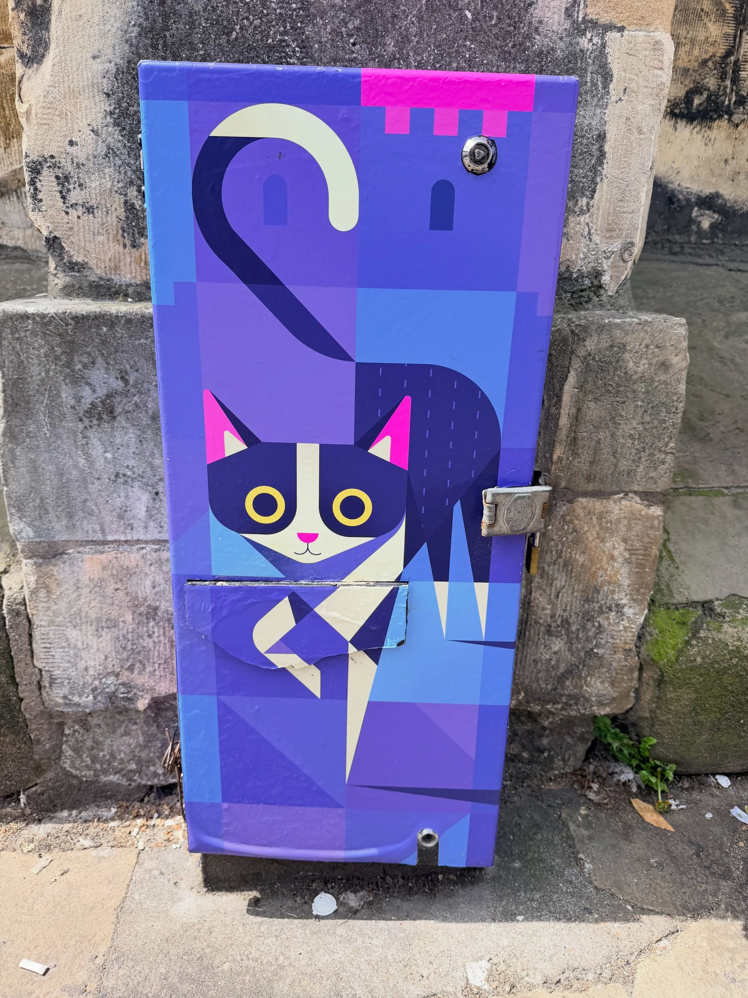 We&rsquo;re at the Pride festival in York today and admiring their utility box street art. It&rsquo;s something we&rsquo;re planning to do in New Brighton so we&rsquo;re gathering best practices from city of York council. #street #york