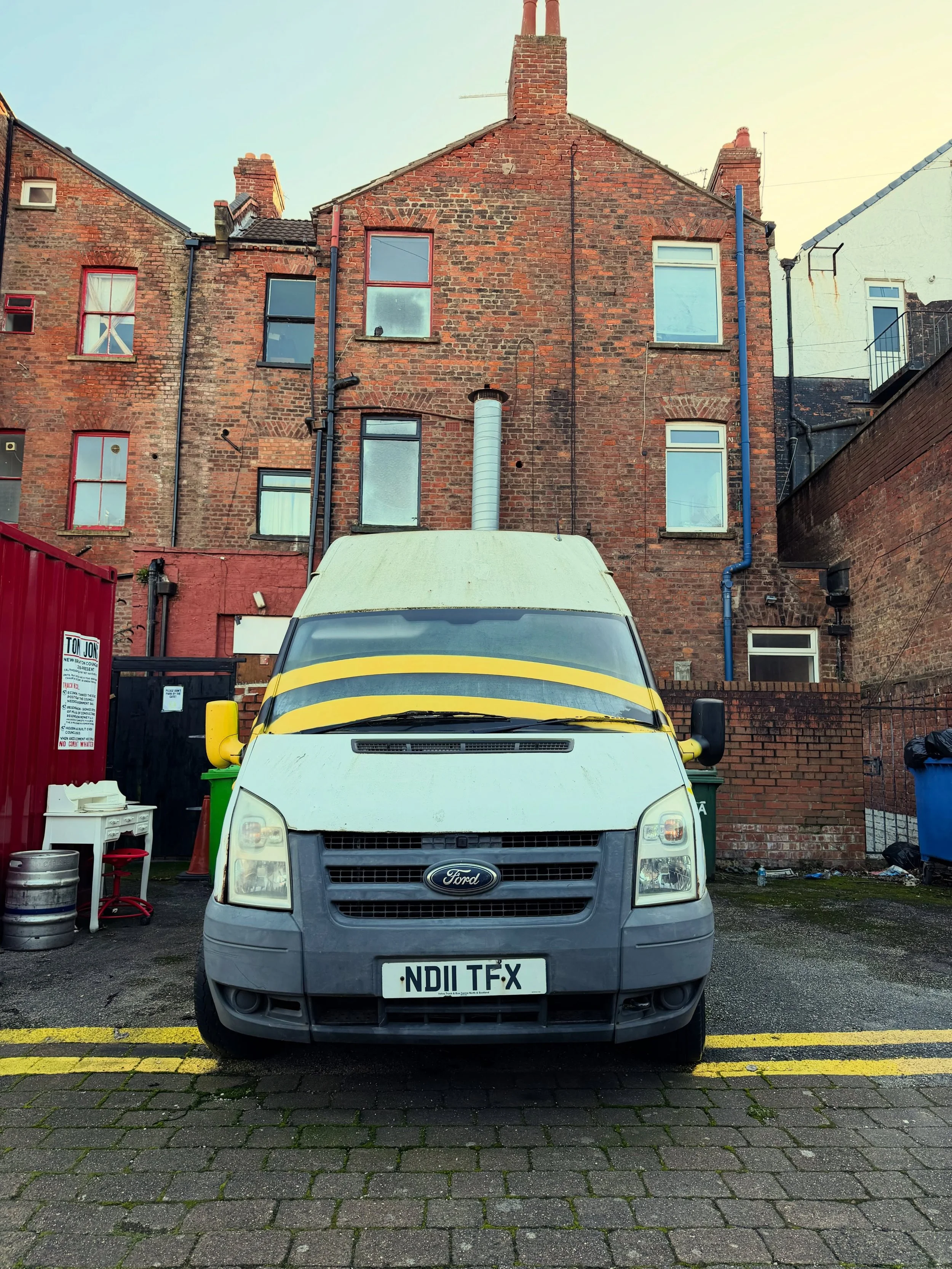 Breaking news from the OpenAIR Gallery.

@wirralcouncil Environmental Health team has been busy this weekend. Not with the bins, obviously. Those have been overflowing on our streets for months, quietly composting into a public health feature nobody 