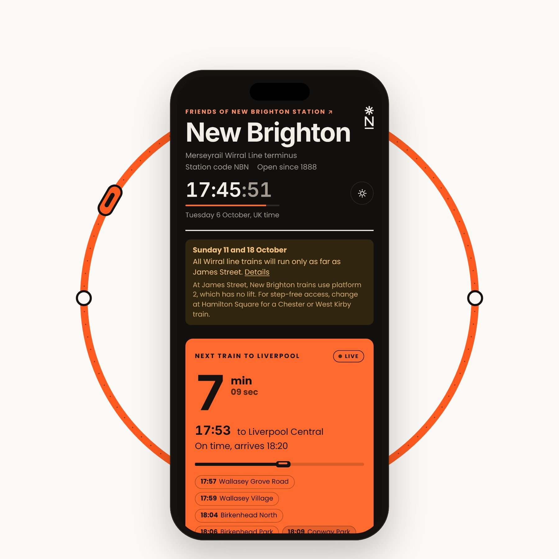 One more coffee: why we built New Brighton its own train board