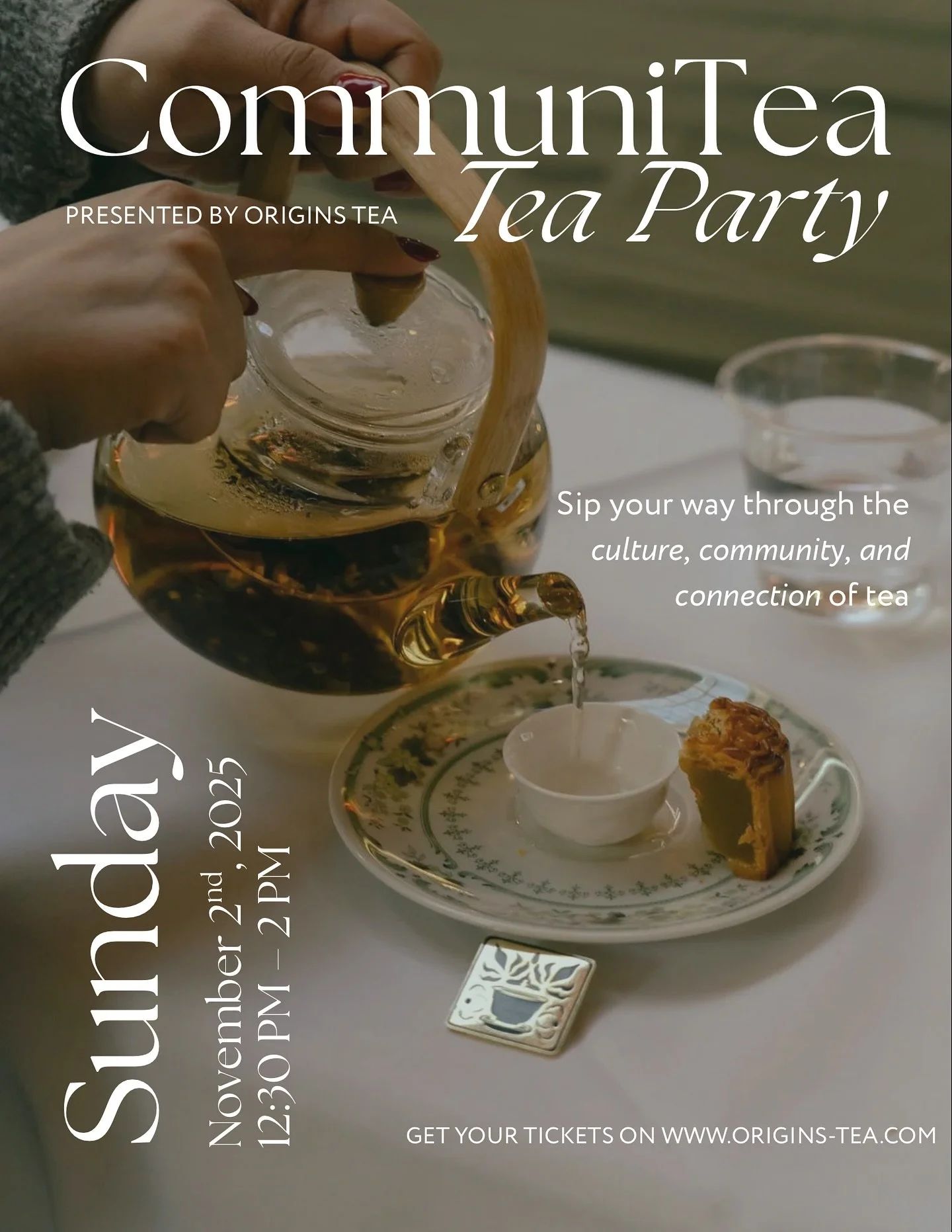 MINNESOTA! We&rsquo;re bringing the tea to you! 🫖✨

Join us to explore the world of tea through sampling authentic Chinese loose-leaf tea, learn about tea culture, and connect to intentional self-care practices!

We&rsquo;re so excited to celebrate 