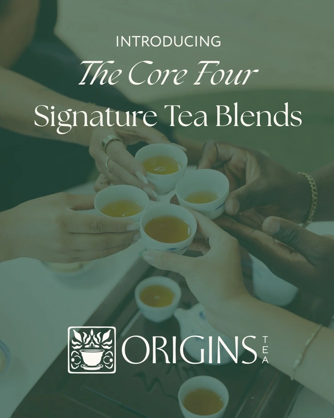 Happy New Year, Bes-teas ✨ Introducing the Origins Tea Core Four: Signature Tea Blends 🫖
🪷 Jasmine Green Tea
💮 Specialty Red Tea
🍃 Specialty Green Tea
🍂 Premium Pu erh Tea

Ring in 2026 with high-quality teas and set healthy intentions for the n
