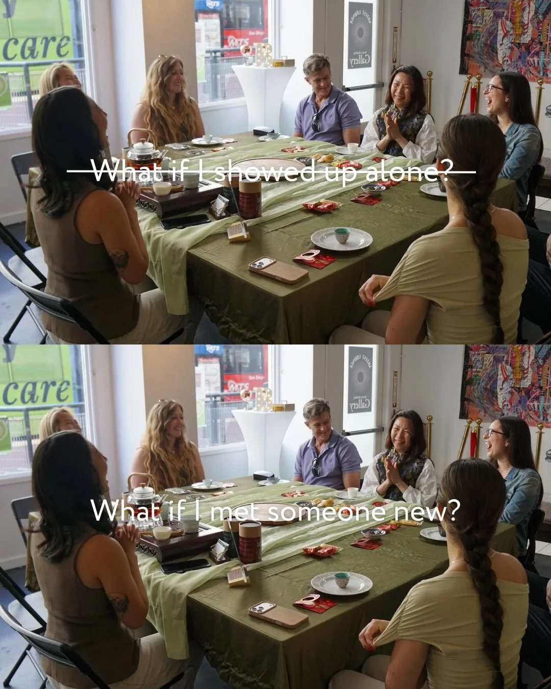 No small talk, no cringey ice breakers, just a room full of meaningful connections 💫

The synergy of our CommuniTea event was incredible! Our guests walked in the door as strangers and left as friends. There wasn&rsquo;t a single lull in the convers