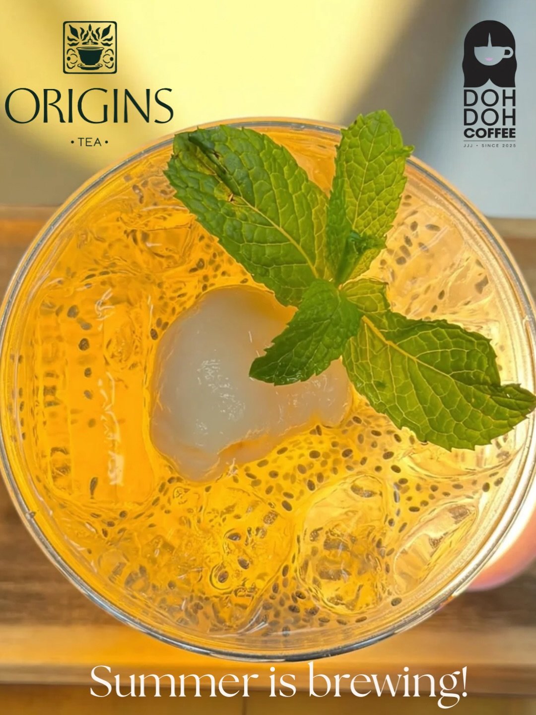Sip the tea of the season with @dohdohcoffee x @originstea.co 🫖 the Lychee ClariTea is now available! 💛

BesTeas!! You can now find our ClariTea and Red Tea in-person at Doh Doh Coffee! 🥹 I&rsquo;m so excited and honored to partner with a woman-ow