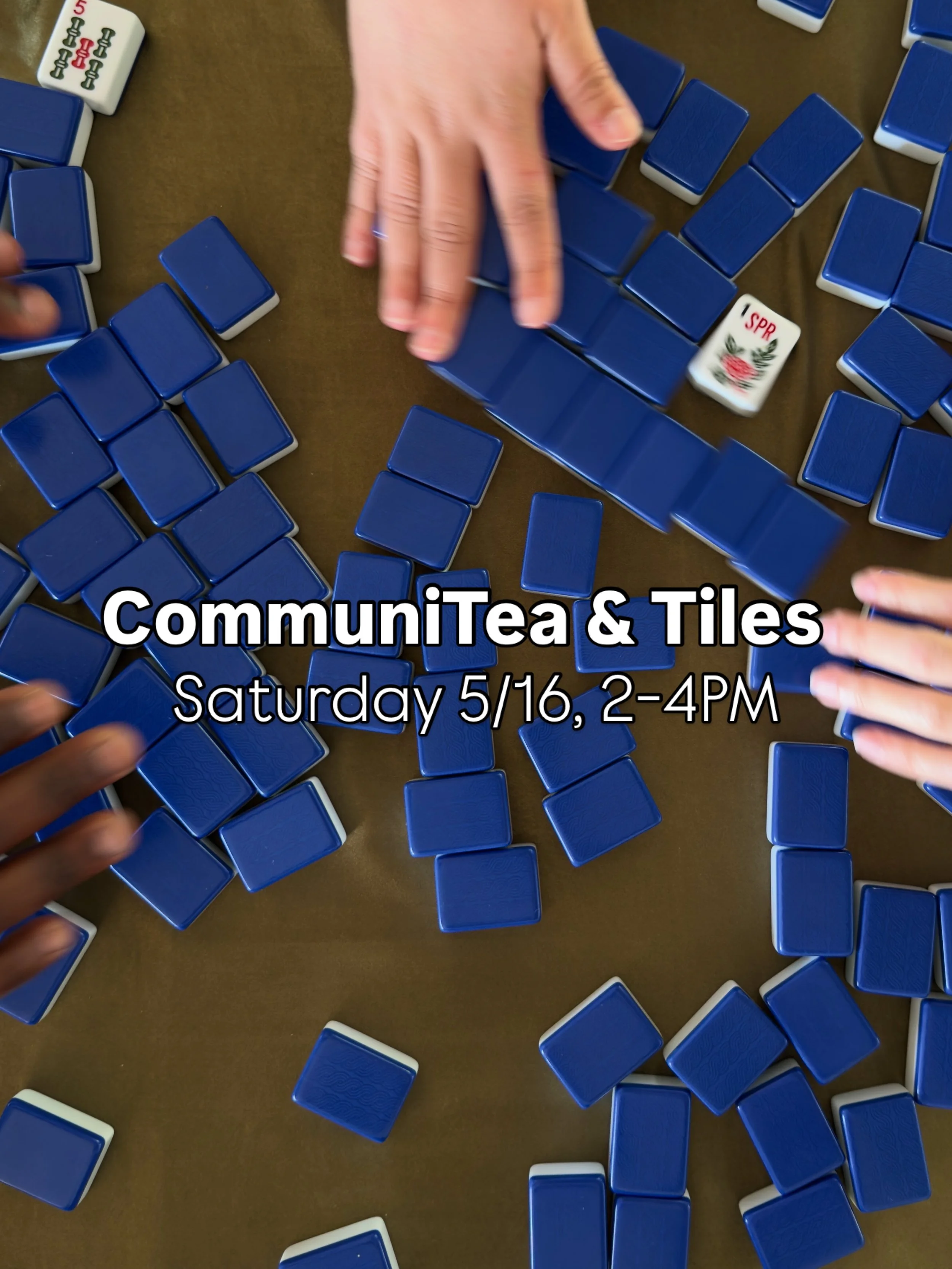 CommuniTea &amp; Tiles 🫖🀄️ curious about learning to play mahjong? Join us this Saturday from 2-4PM as we sip tea and teach you to play mahjong! This event is beginner-friendly and curated for people looking for intentional connections through cult