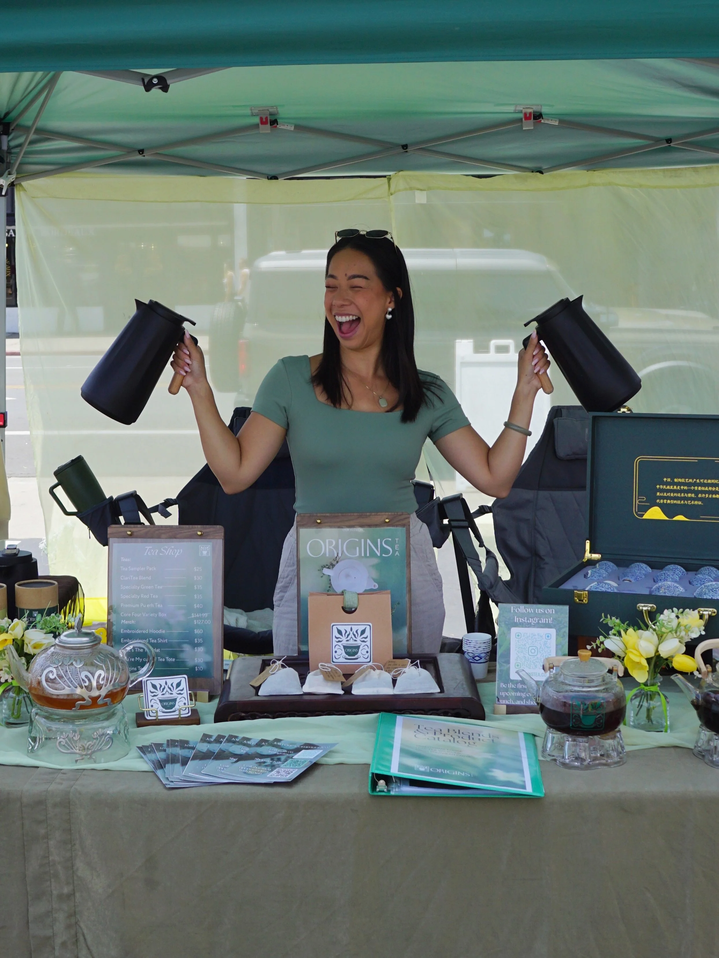 Summer is off to a BERRY sweet start 🍓🫖 our strawberry ClariTea was a huge hit (again!!) and we had so much fun meeting new BesTeas! 🥹

What a huuuuge honor it is to share authentic loose leaf tea sourced from my family&rsquo;s farm! To share the 