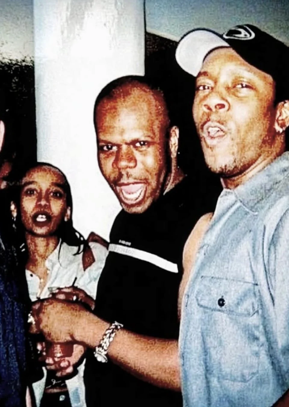 Dj Randall and MC GQ taken for his conduct magazine interview with Strategy