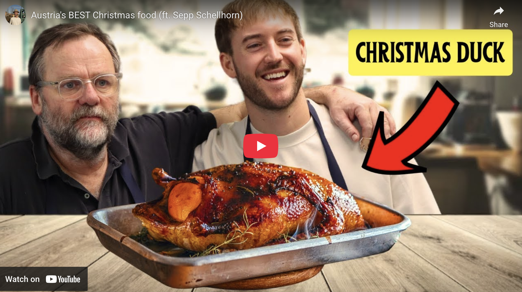 Österreichs bestes Weihnachtsessen – Traditionelle Spezialitäten mit Sepp Schellhorn