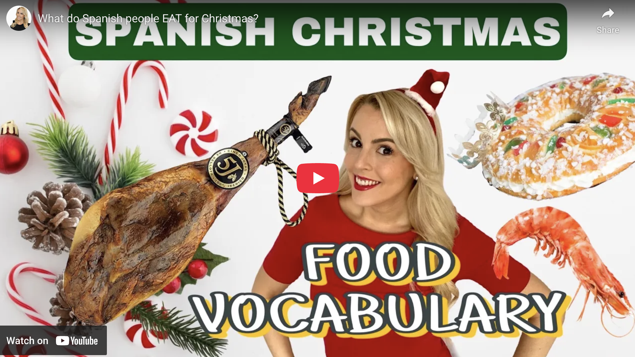 Was essen die Spanier zu Weihnachten?