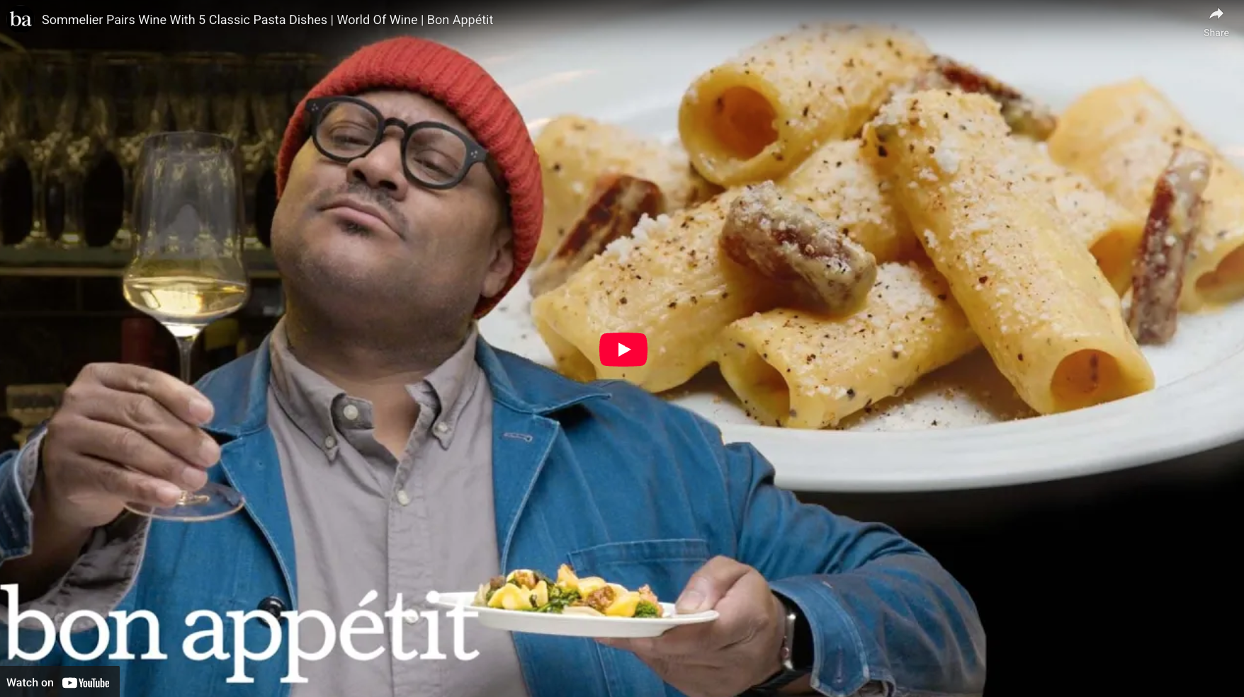 Fünf Pasta-Klassiker &amp; die ideale Weinbegleitung mit Sommelier André Hueston Mack