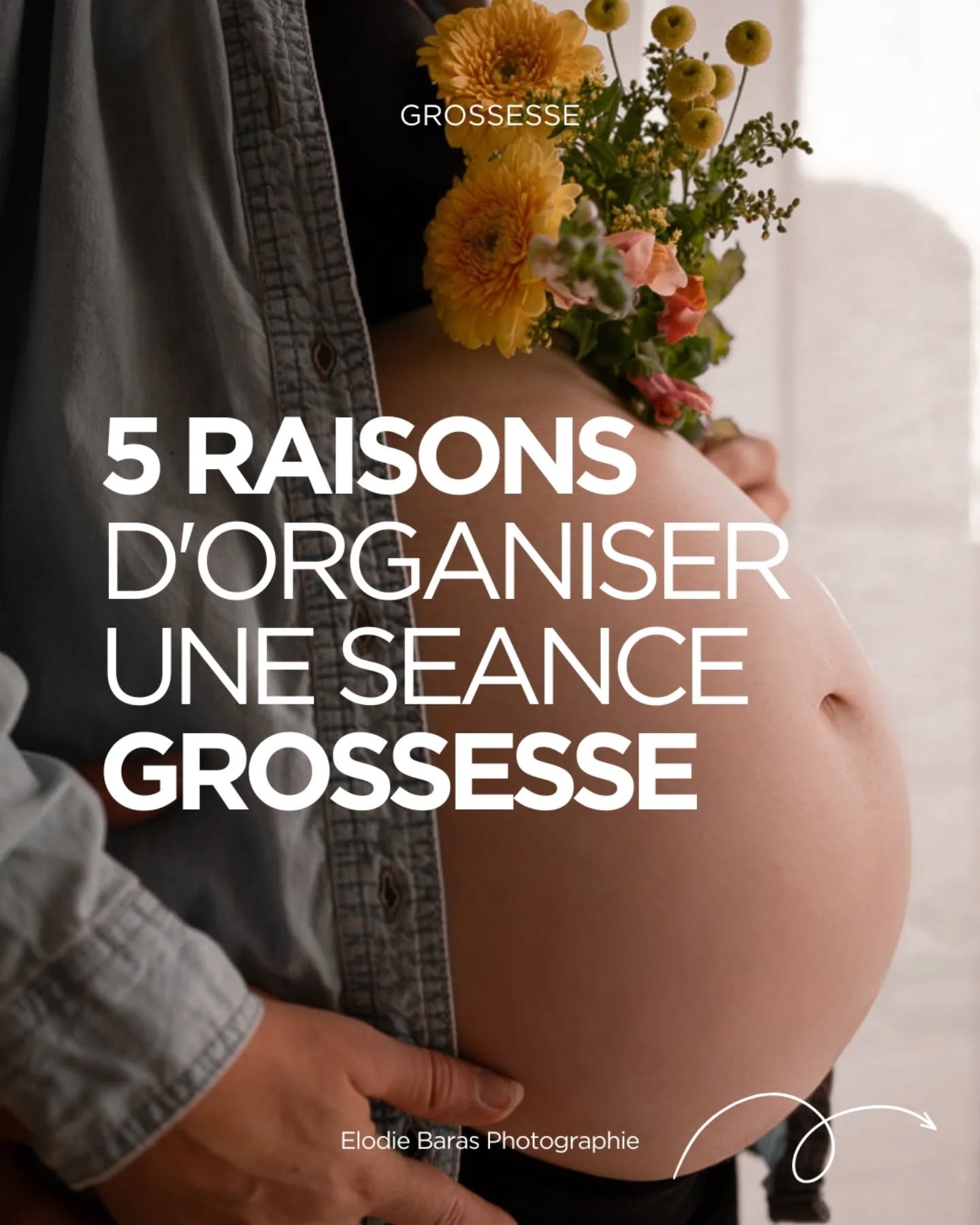 La grossesse passe vite.
Ces images restent.

Une s&eacute;ance grossesse en reportage, c&rsquo;est prendre le temps de se souvenir, sans pression, sans poses, dans un cadre doux et rassurant.

📸 Je suis Elodie Baras, photographe maternit&eacute; su